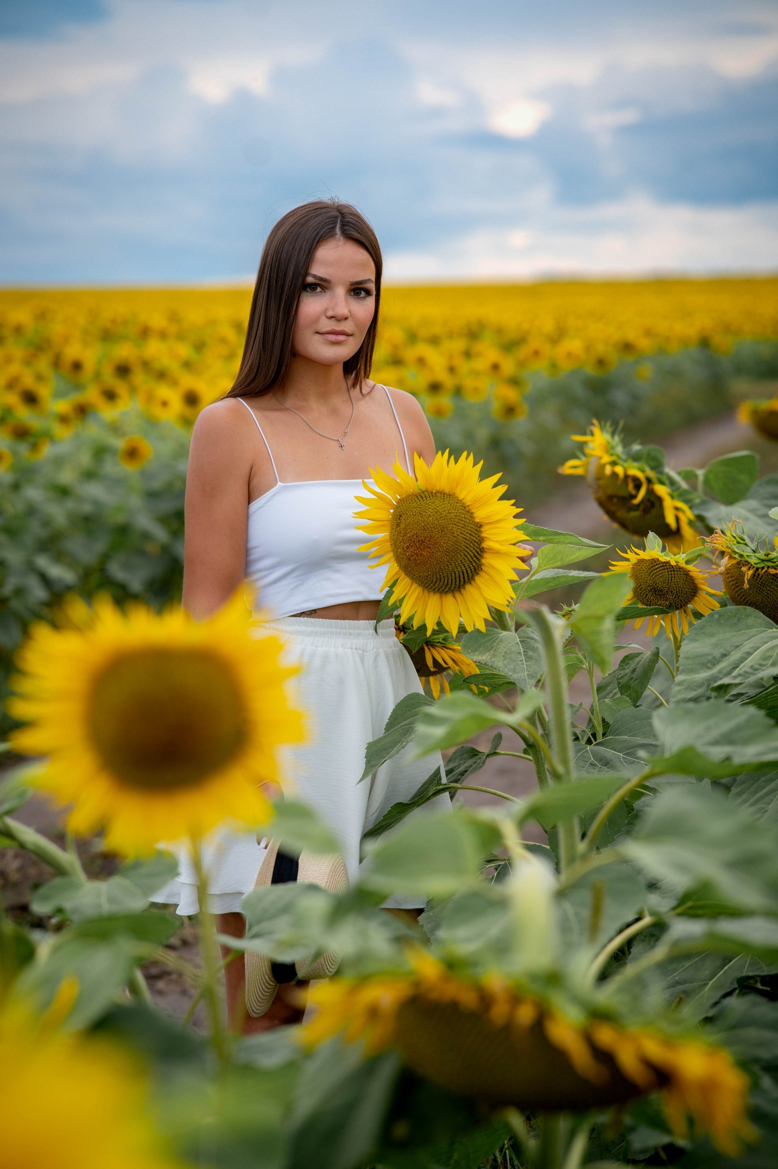 Подсолнуховое поле. Семейный и свадебный фотограф в Абакане Юлия Су