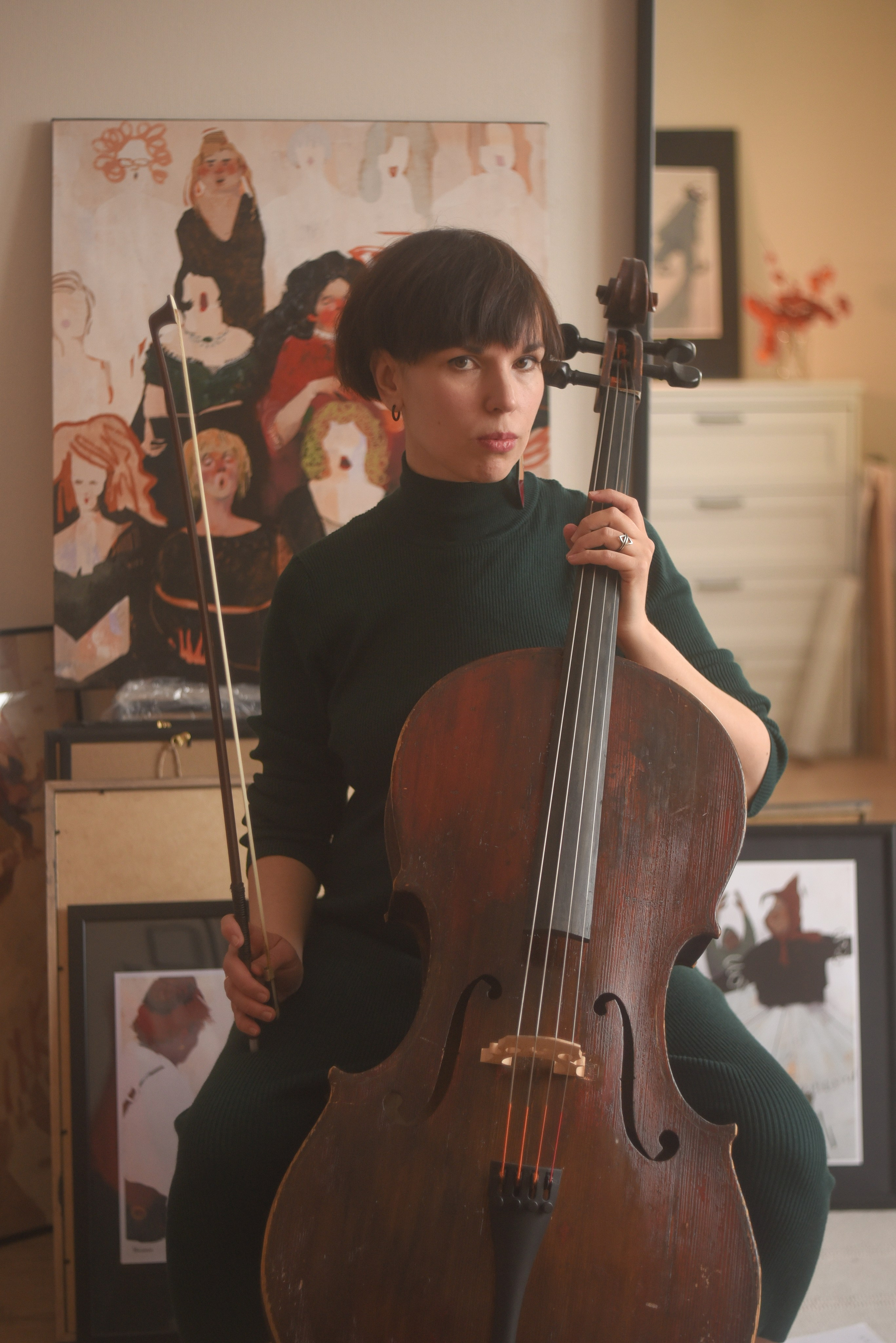 Люди искусства. Настя Икусова. Детский и семейный фотограф в Новосибирске Саша Дорошенко