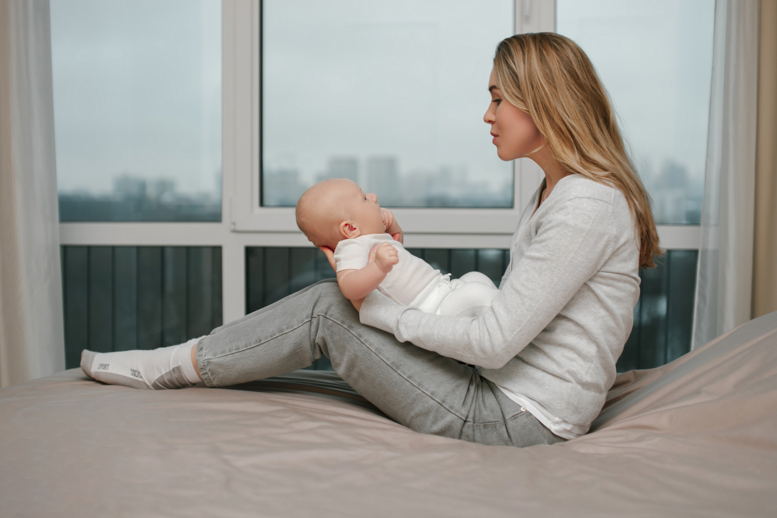 Lifestyle и прогулки. Фотограф новорождённых в Москве и МО