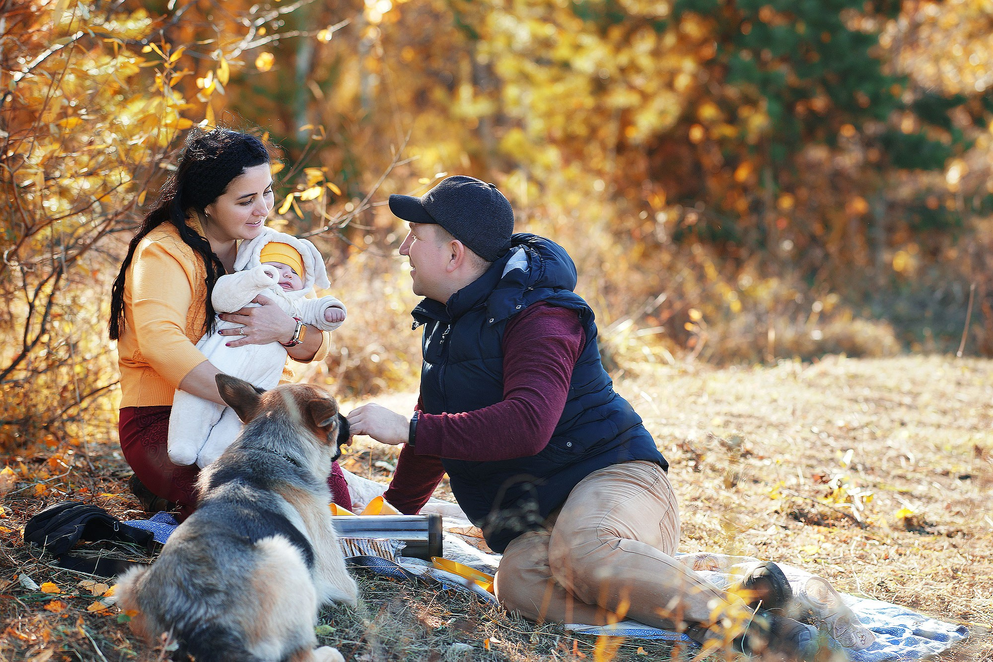 Семейная съёмка на природе. Семейный фотограф г. Новокузнецк Юлия Машникова