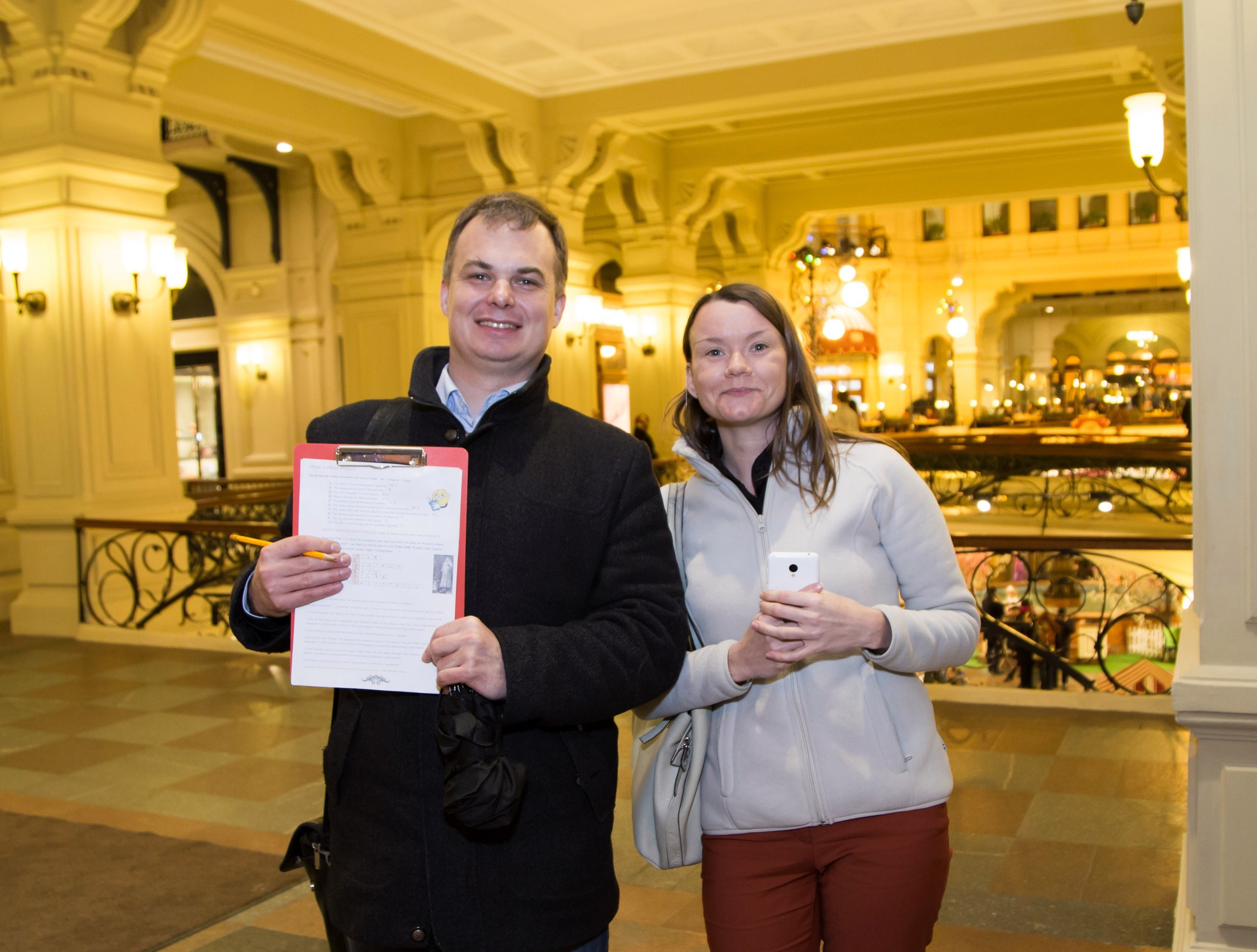 Экскурсия-квест на английском языке | 24.03.2017. Галерея Фантим