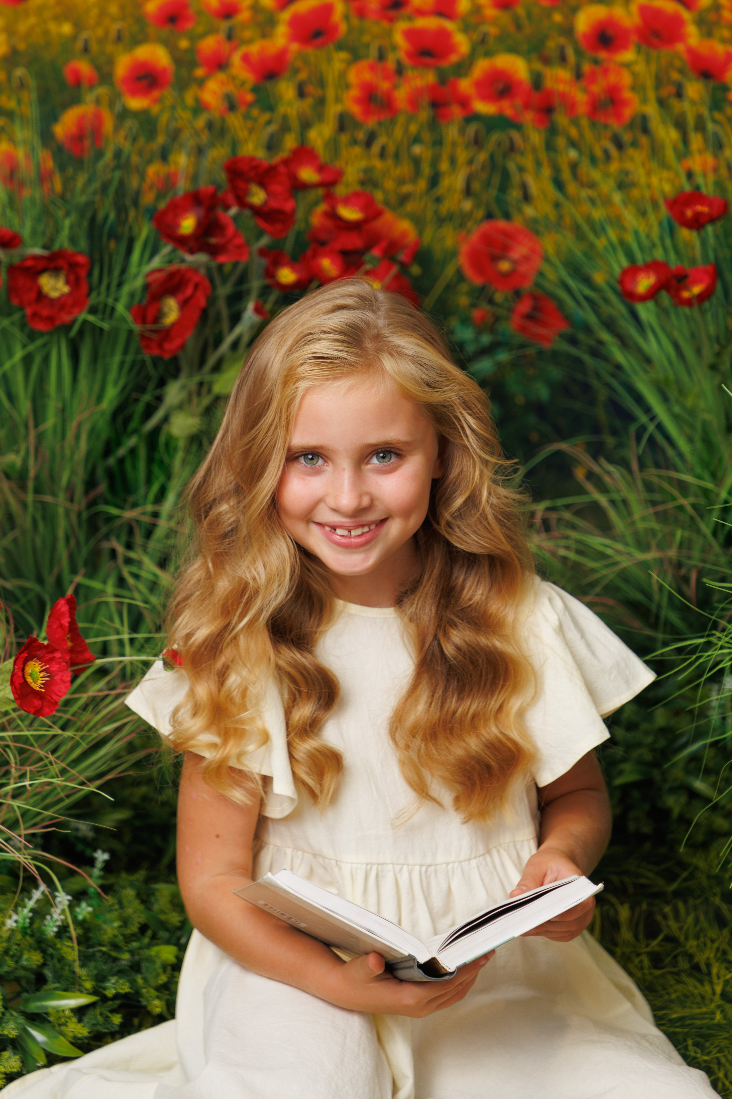 Маки. Детская фотостудия Москва