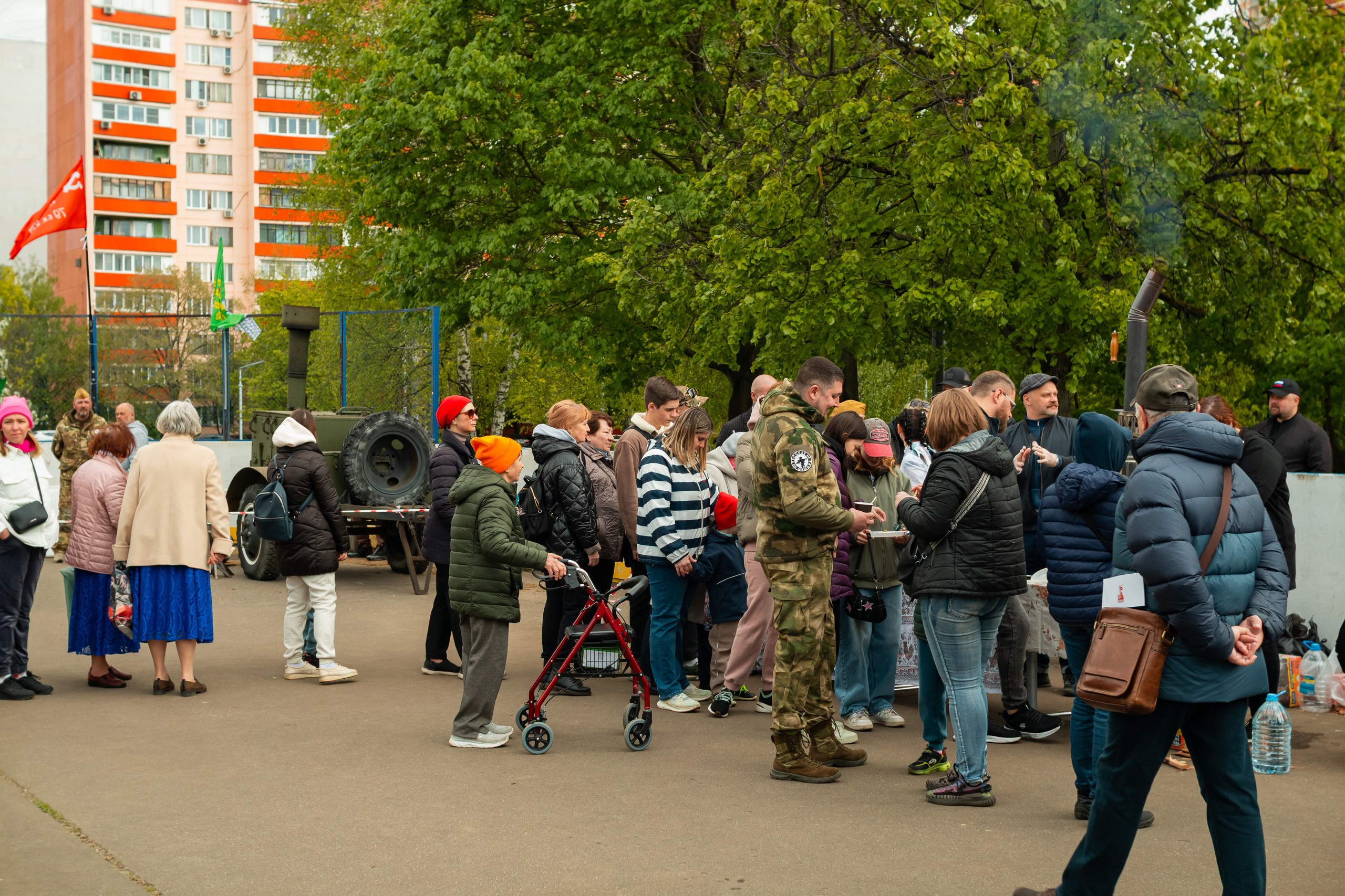 Репортаж с 9 мая 2025 года, День Победы! ВАО Москва. Фотограф Илья Варакин