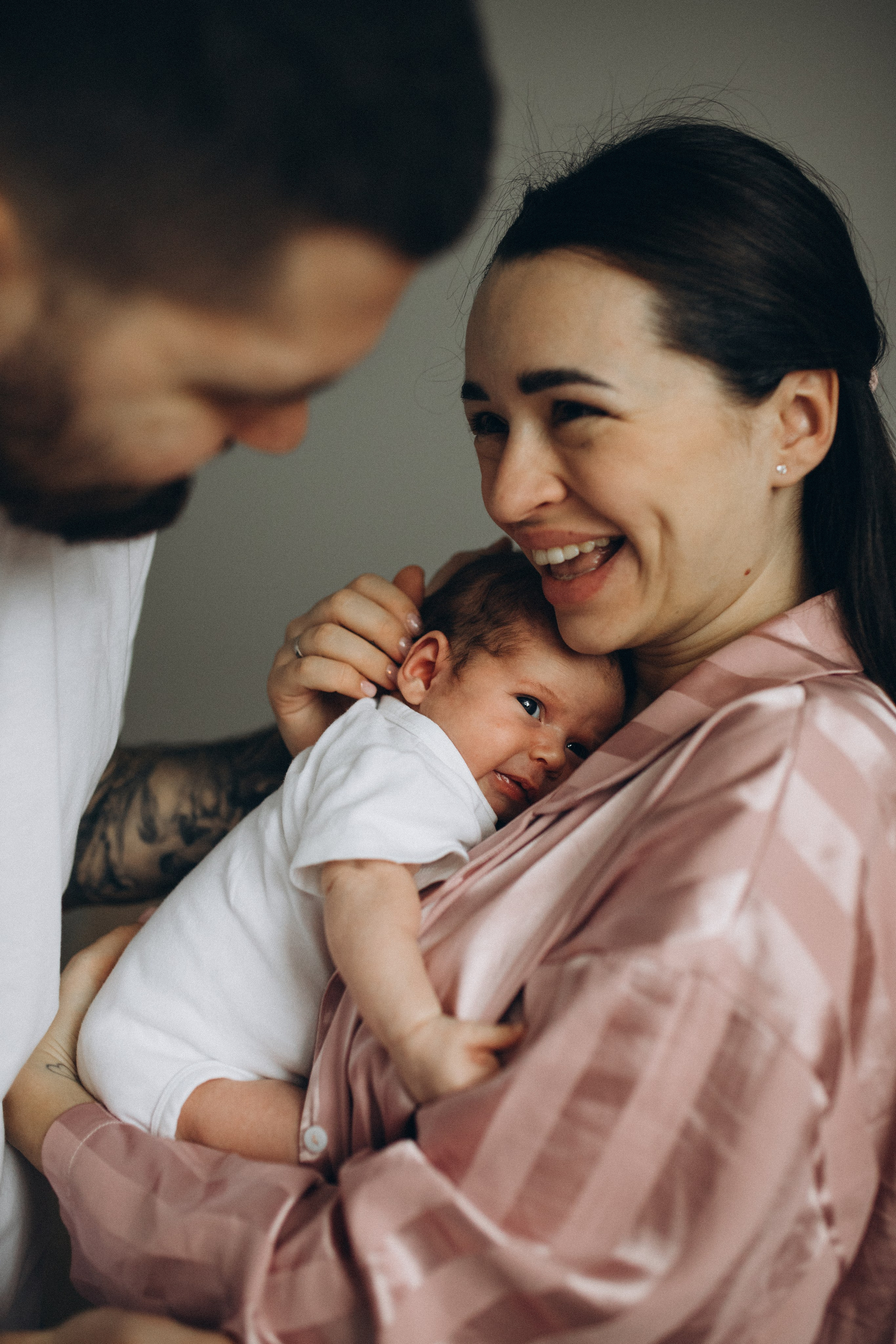 Ваня, Настя и малышка. Семейный фотограф в Москве Алина Савченко