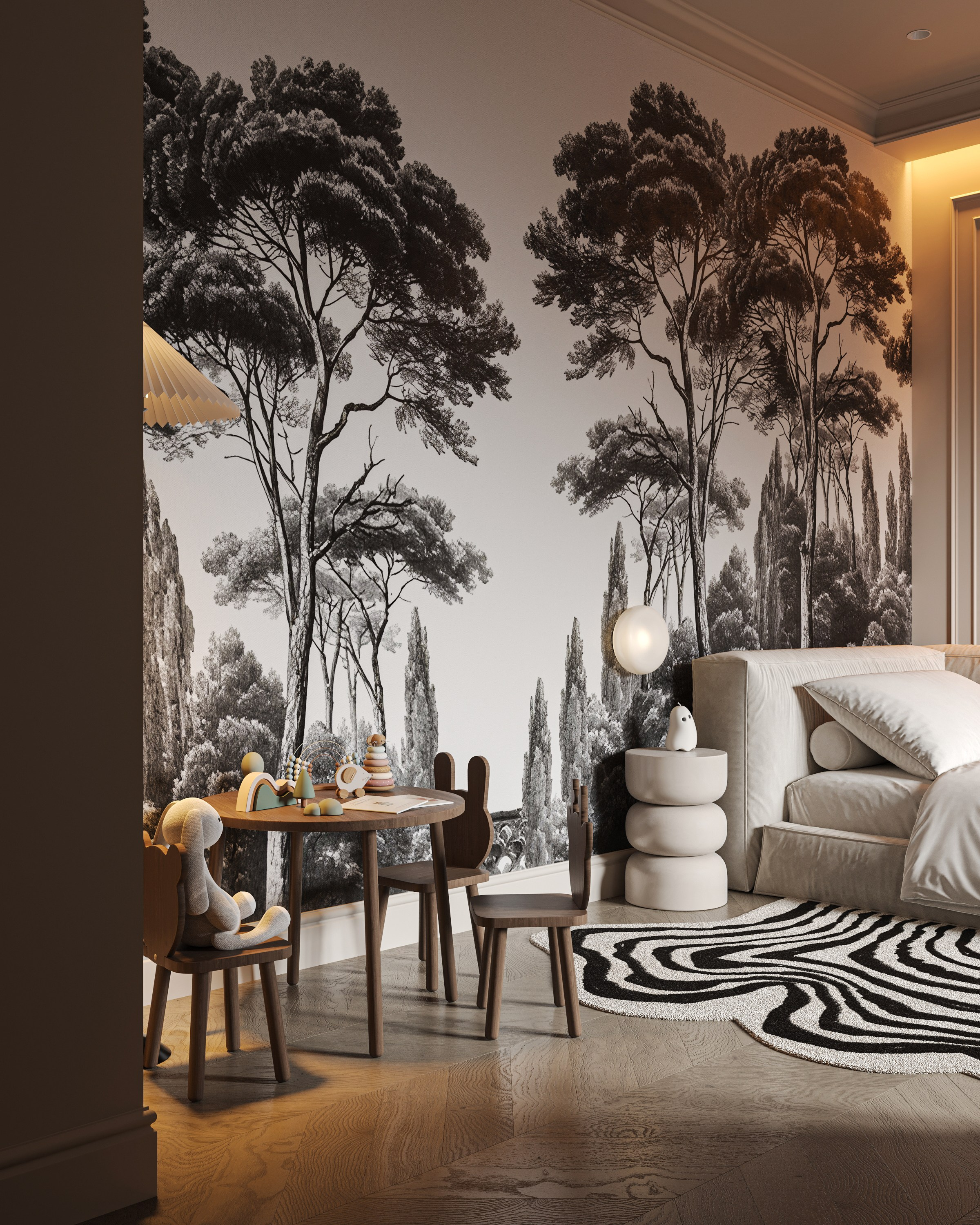 Детская ЖК «Континенталь». 3D визуализация интерьера Надежда Соколова