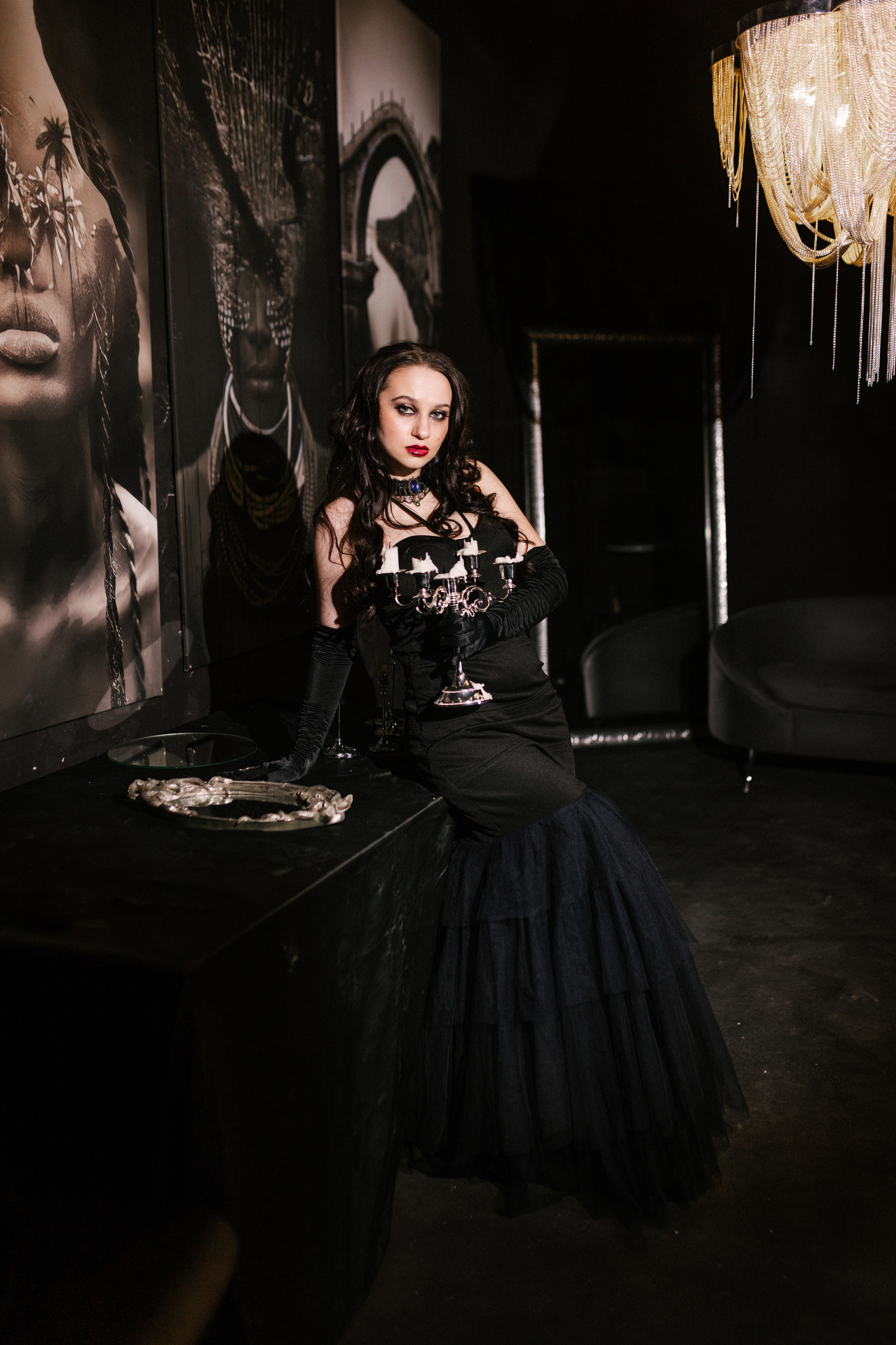 Таинственность чёрного. Свадебный и портретный фотограф — Мария Костина