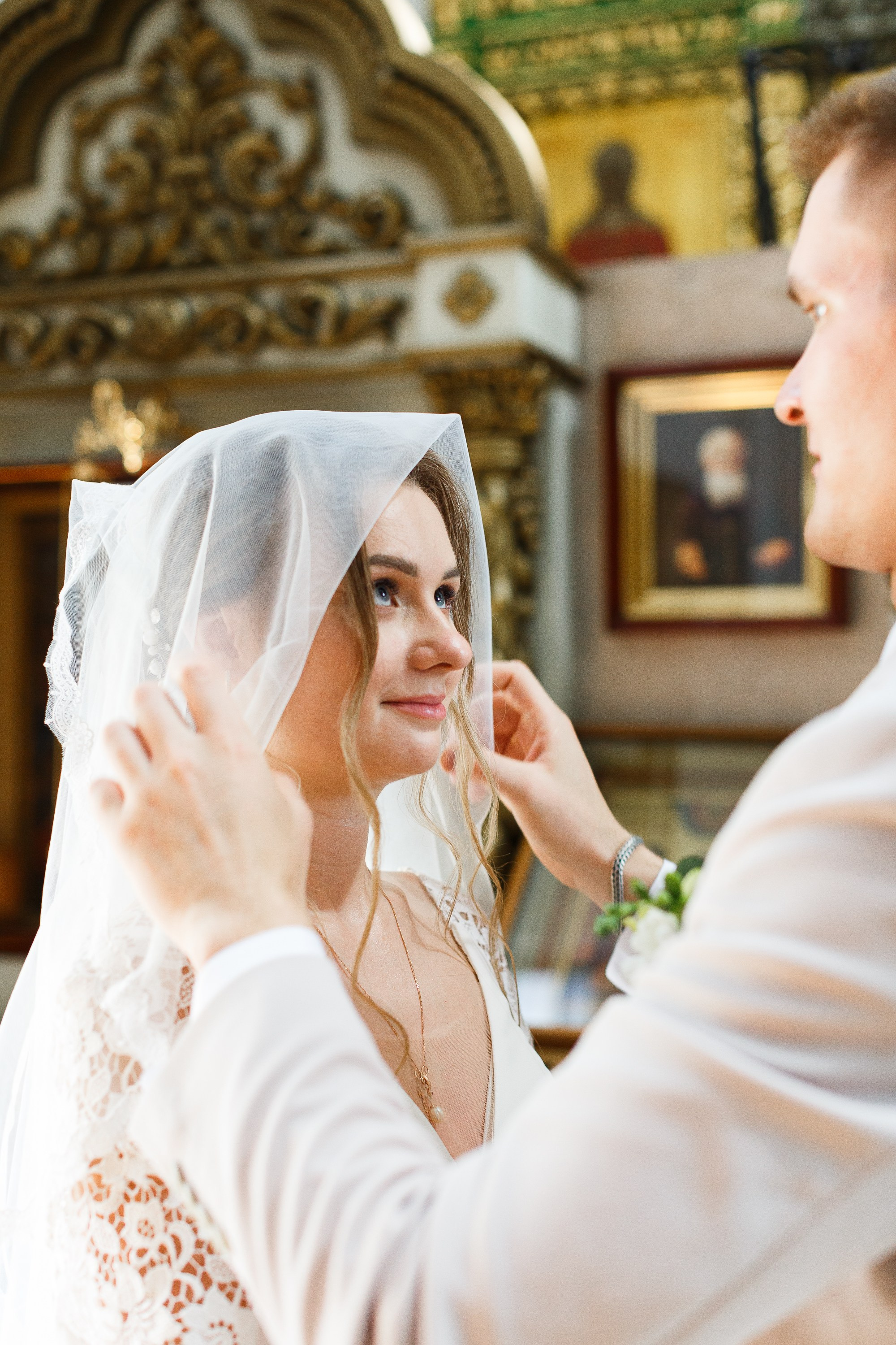 Венчание в храме Живоначальной Троицы на Шаболовке