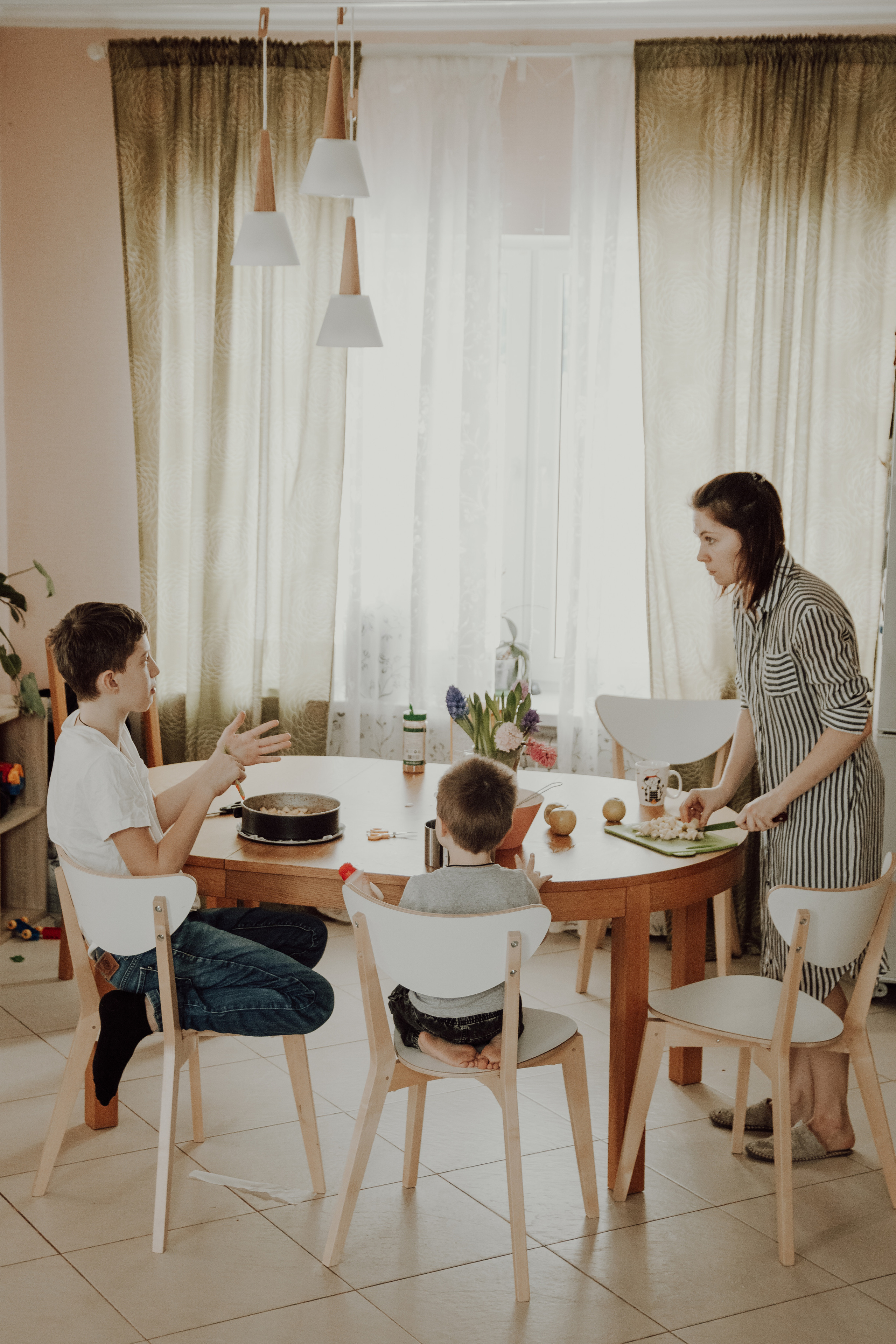 В доме с лестницей. Семейный фотограф в Москве