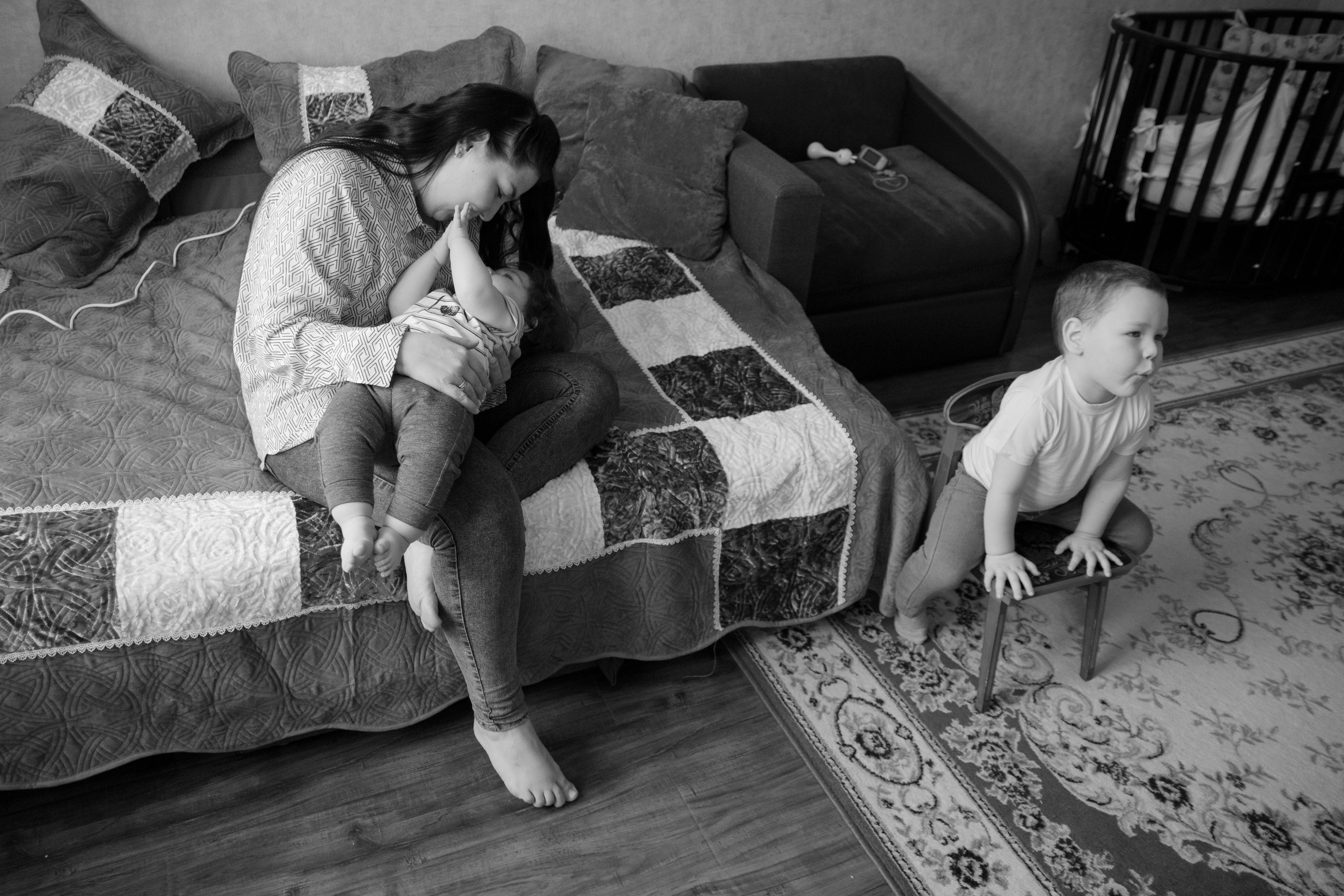 На восьмом этаже. Семейный фотограф в Москве