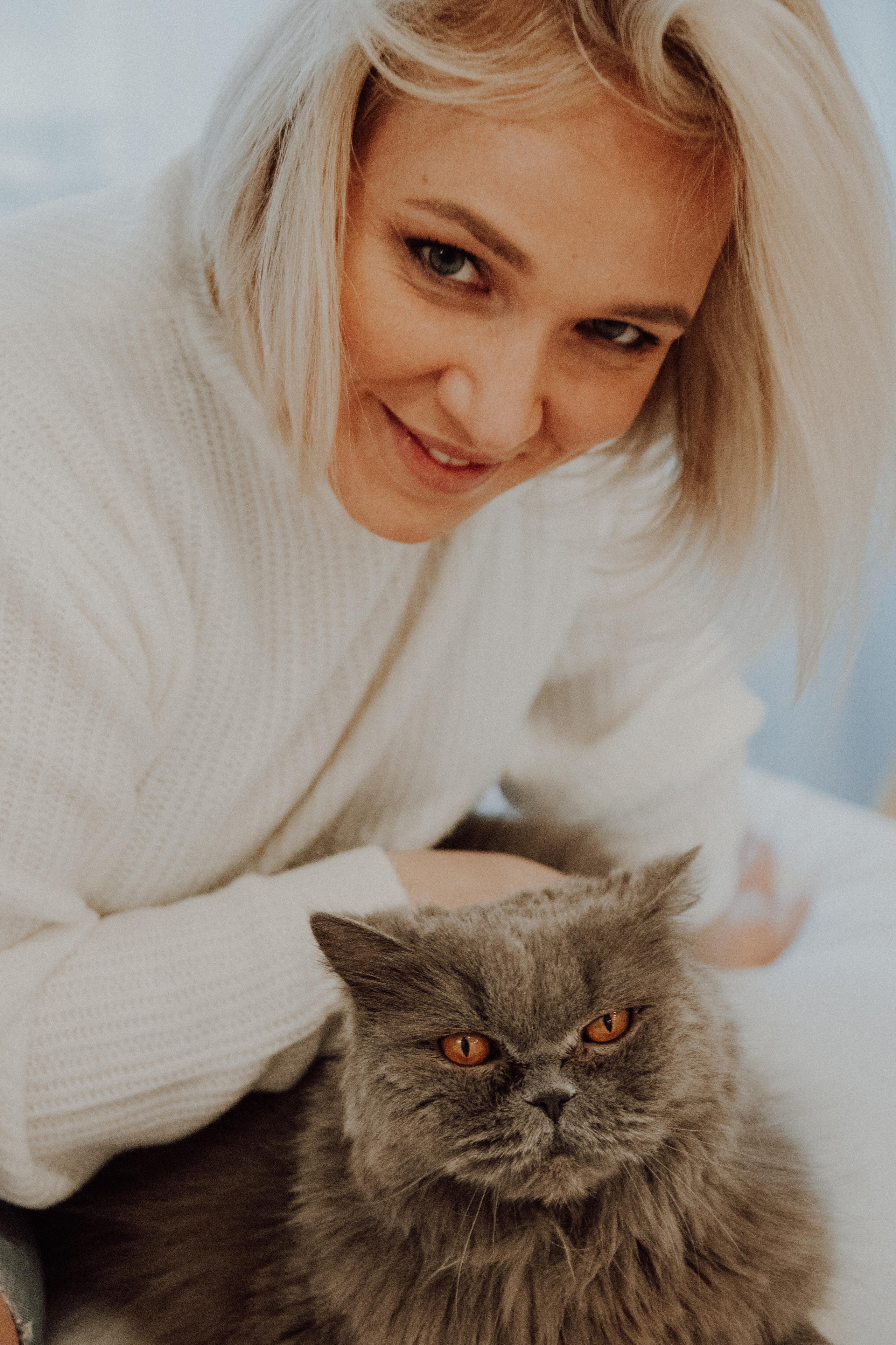 Три сердца и одно пушистое. Семейный фотограф в Москве