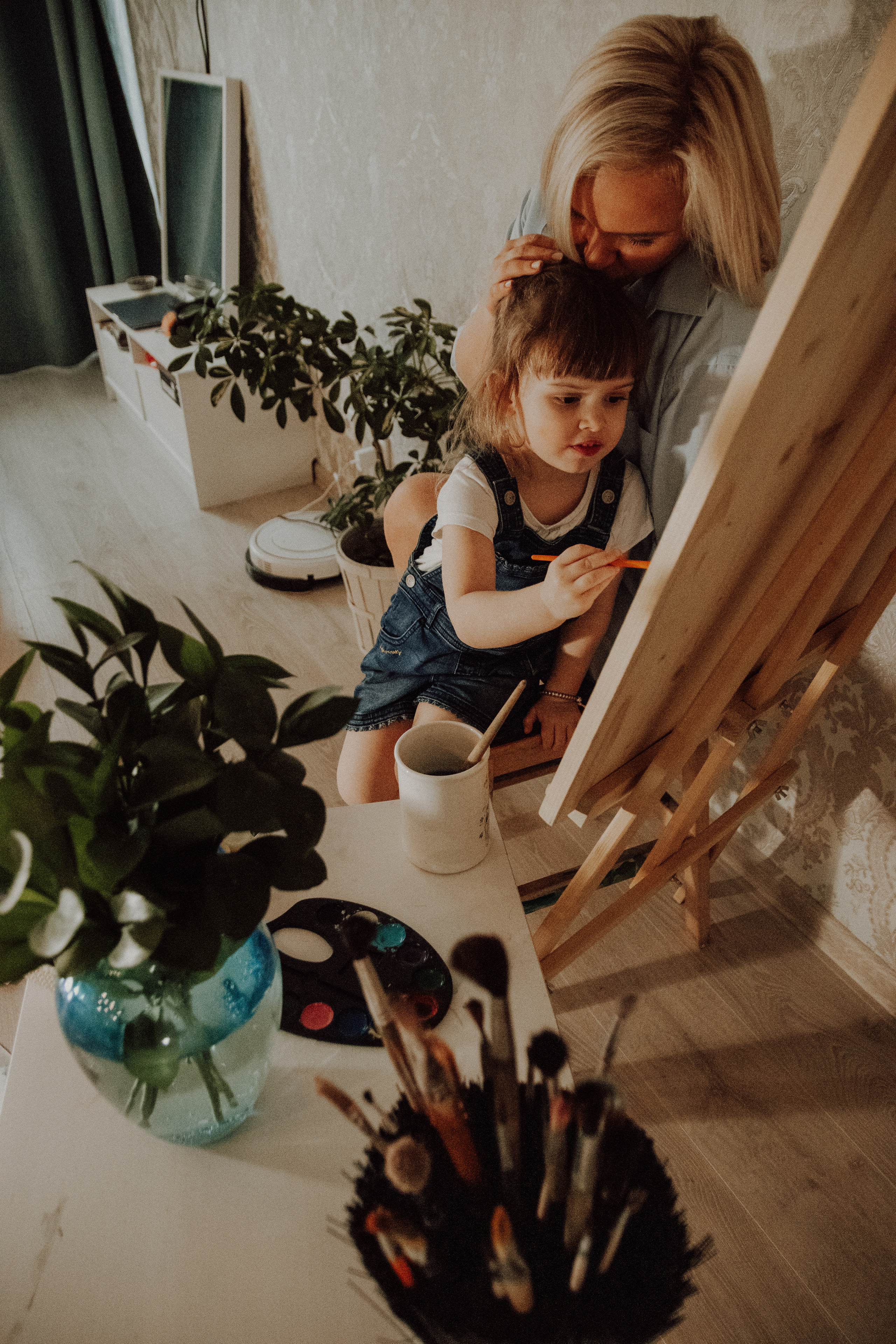 Три сердца и одно пушистое. Семейный фотограф в Москве