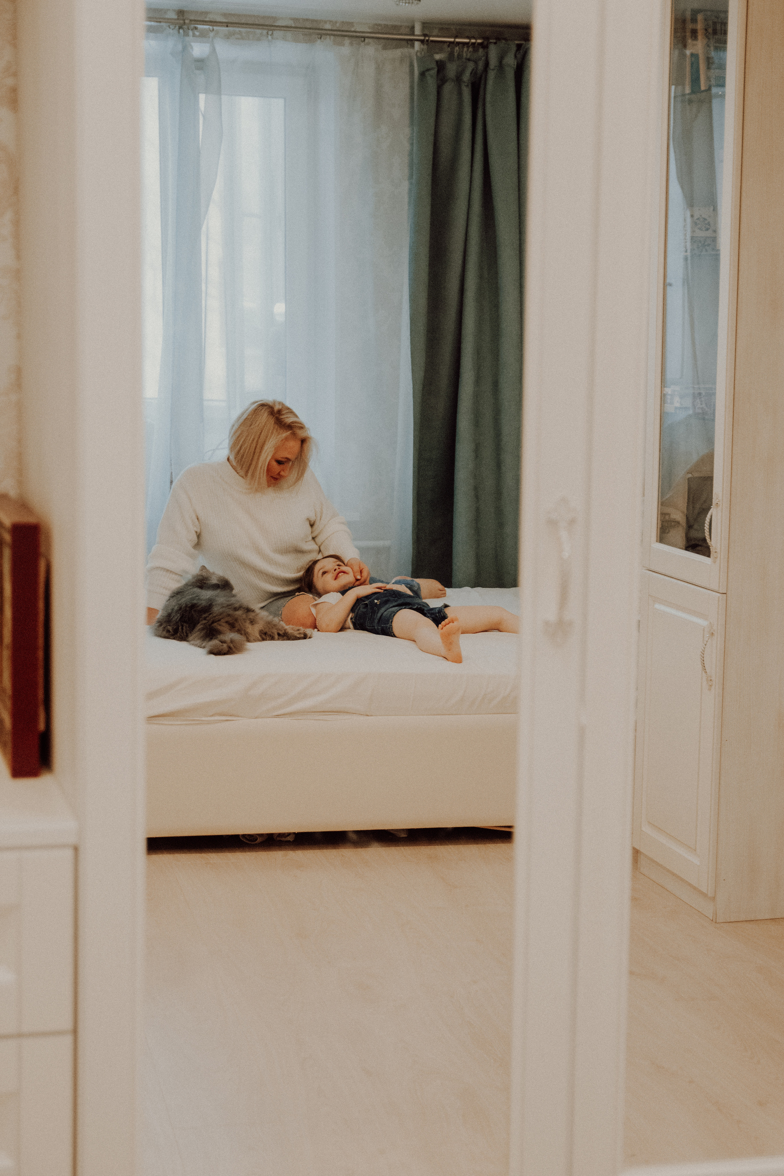 Три сердца и одно пушистое. Семейный фотограф в Москве