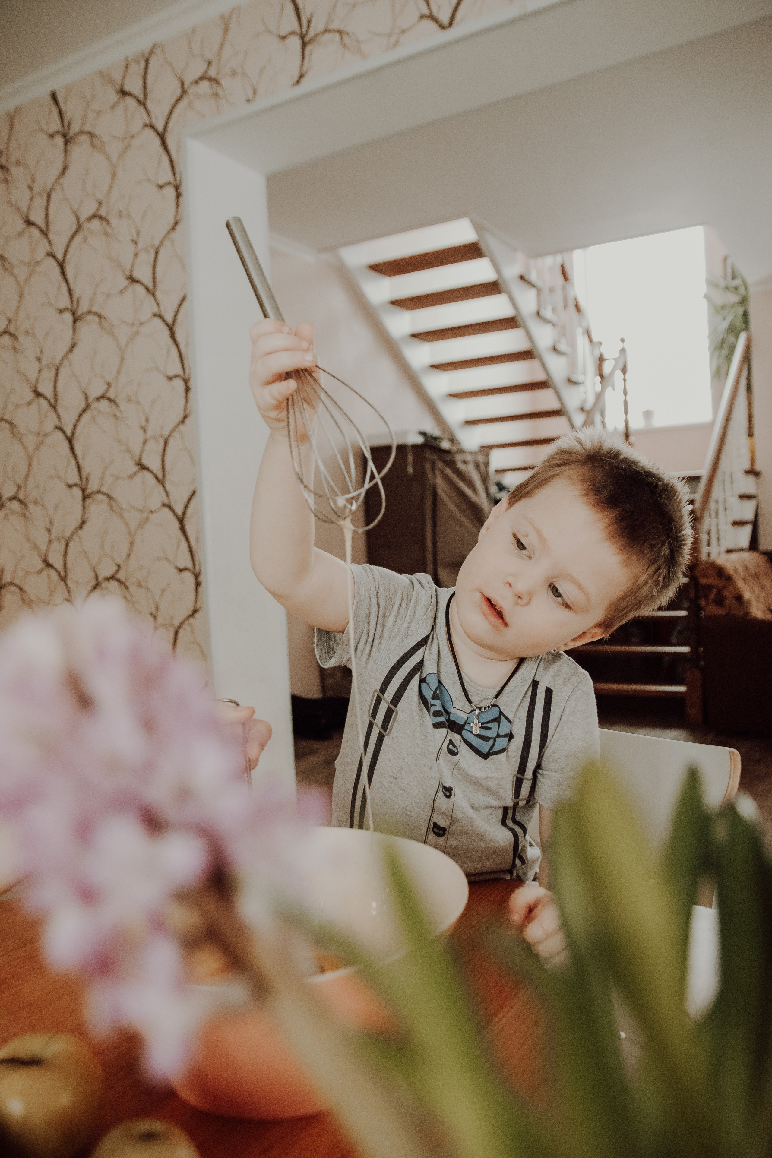 В доме с лестницей. Семейный фотограф в Москве