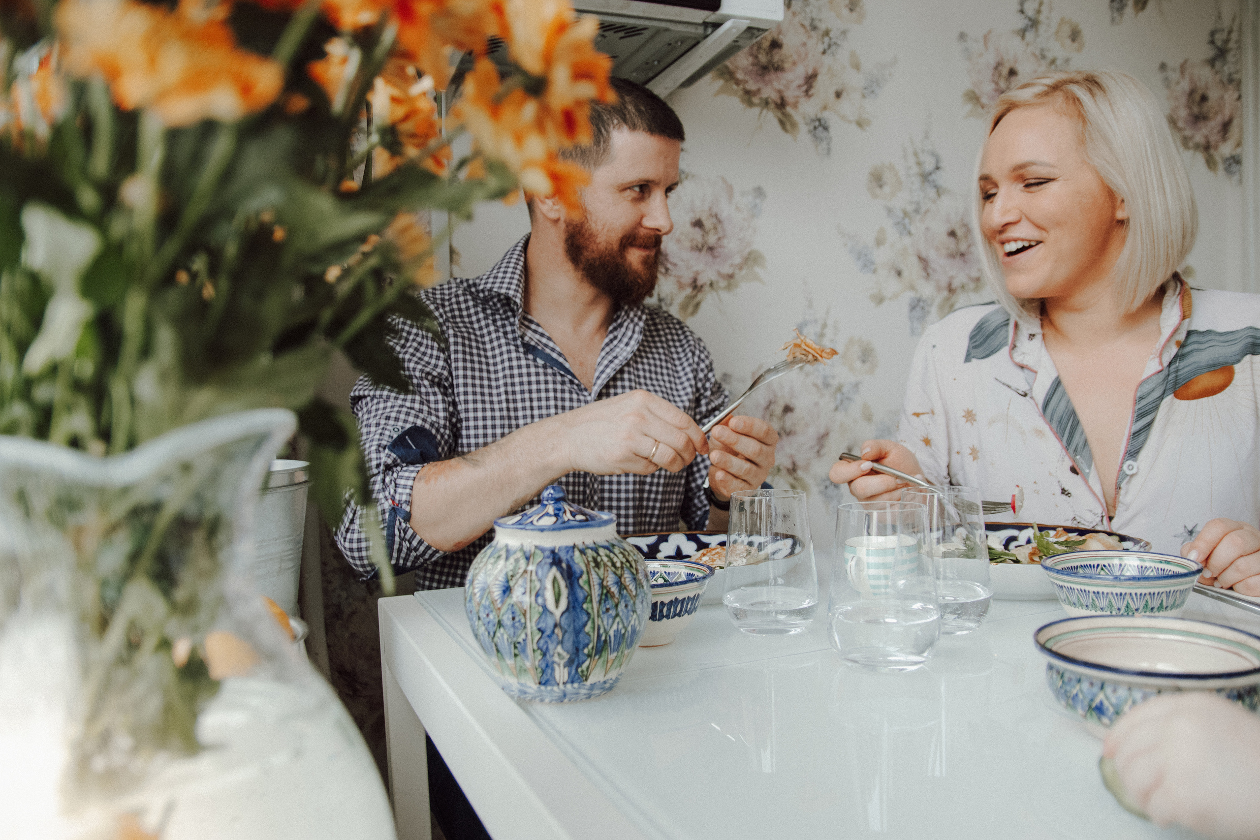 Три сердца и одно пушистое. Семейный фотограф в Москве
