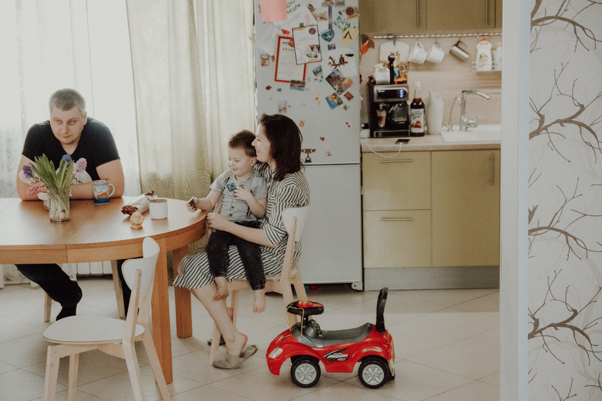 В доме с лестницей. Семейный фотограф в Москве