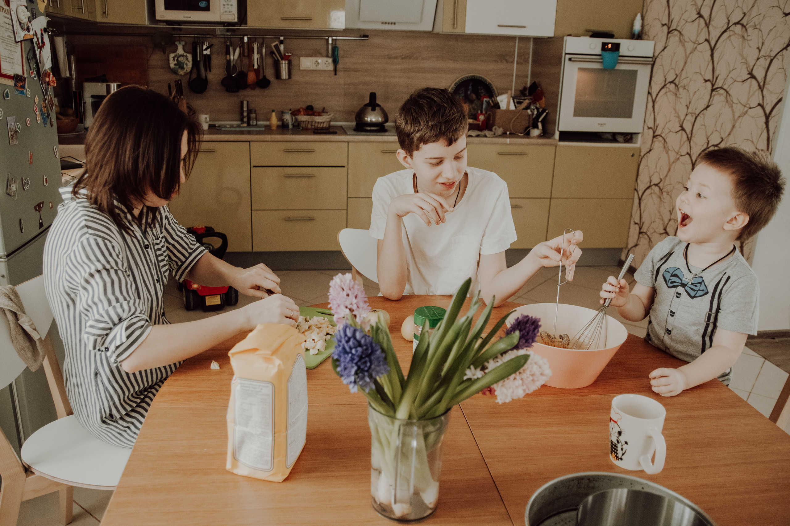 В доме с лестницей. Семейный фотограф в Москве