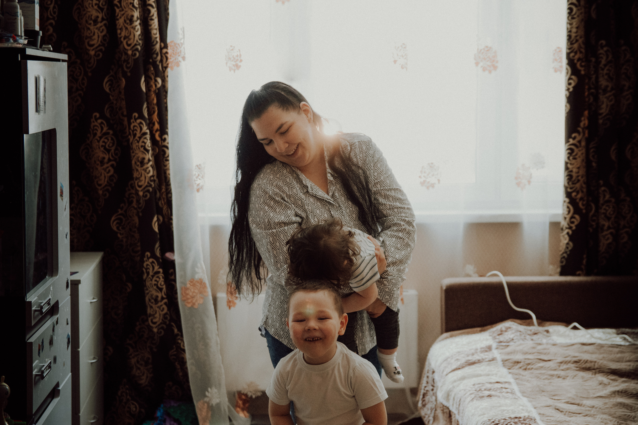 На восьмом этаже. Семейный фотограф в Москве