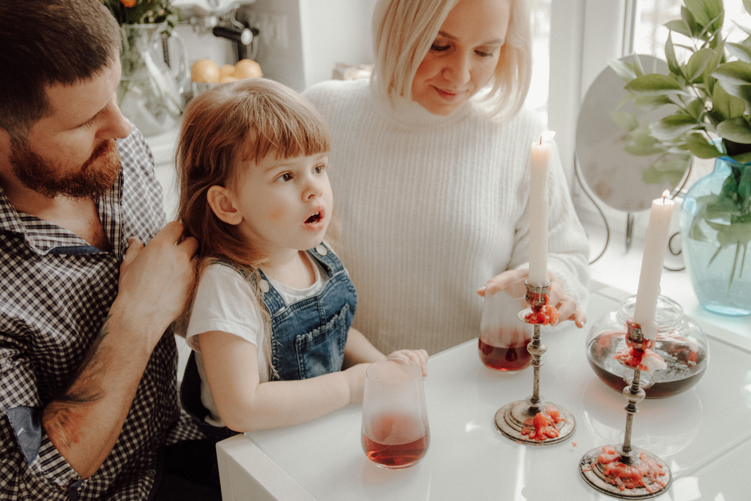 Три сердца и одно пушистое. Семейный фотограф в Москве