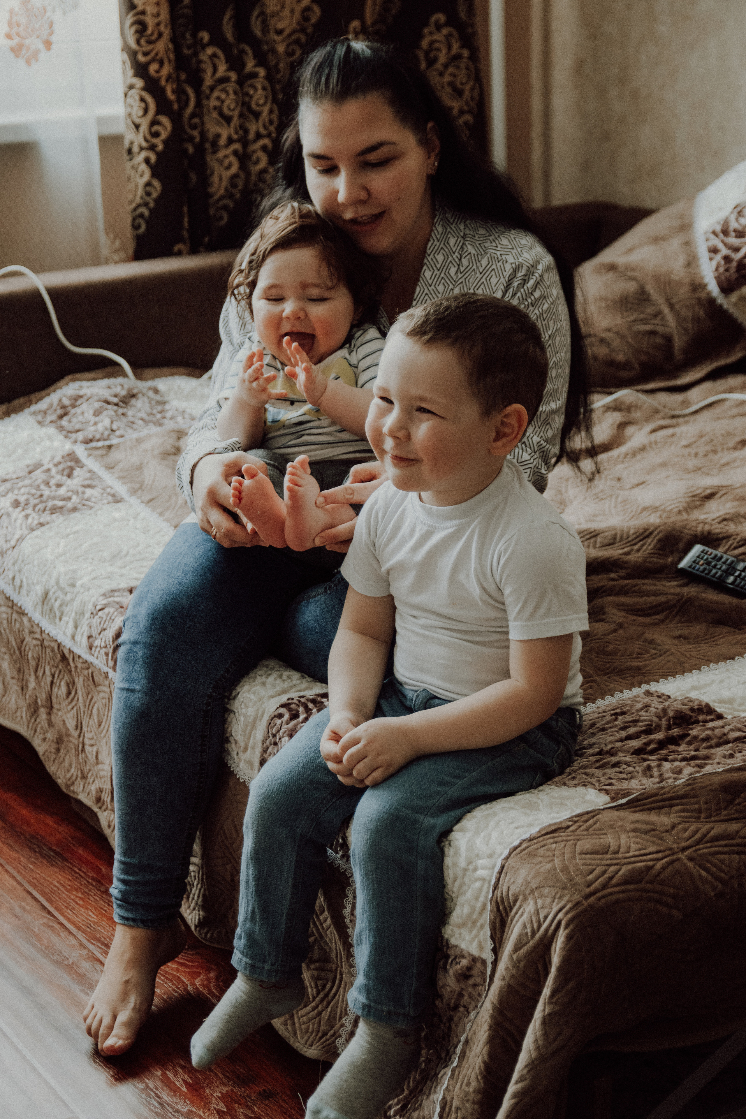 На восьмом этаже. Семейный фотограф в Москве