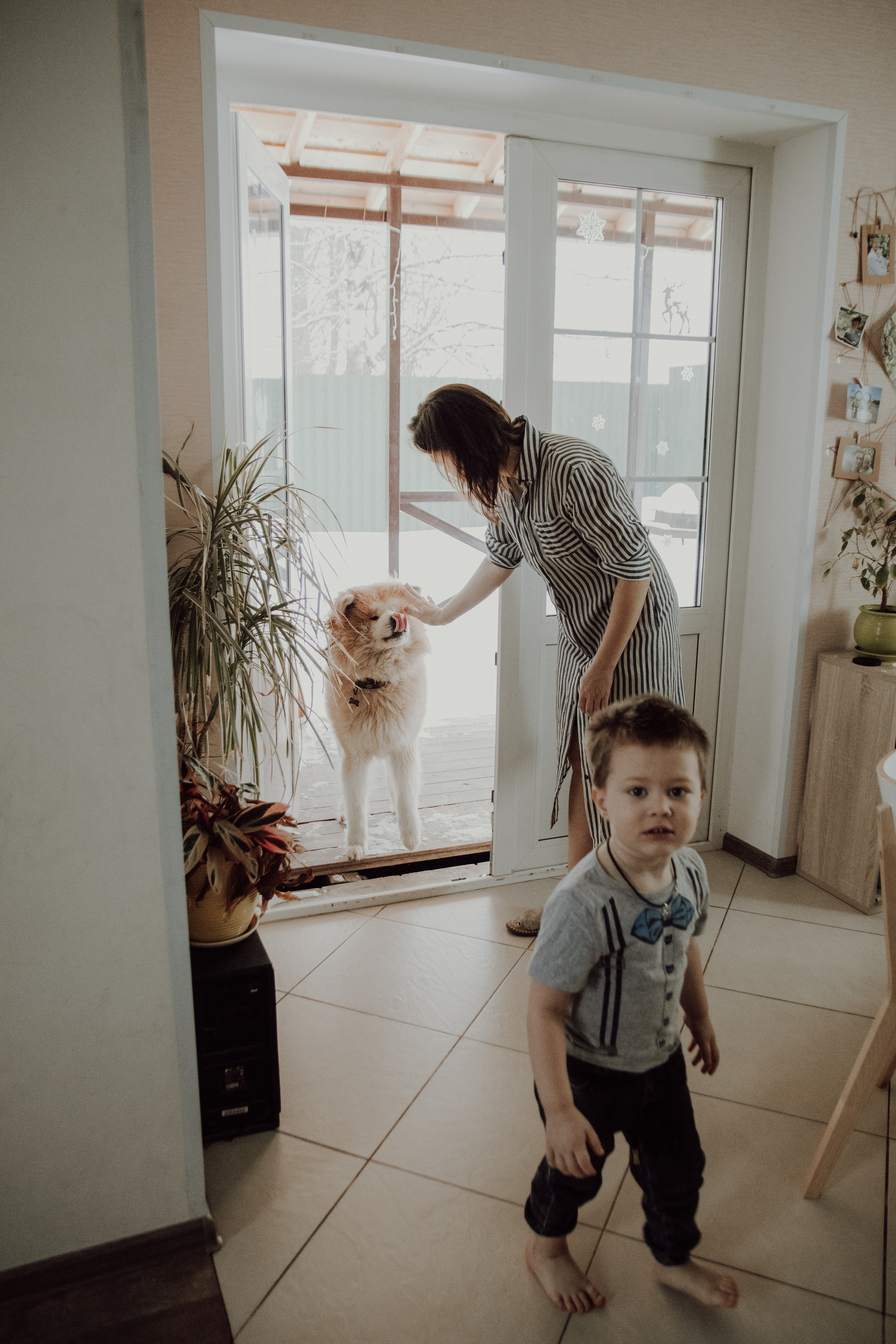 В доме с лестницей. Семейный фотограф в Москве