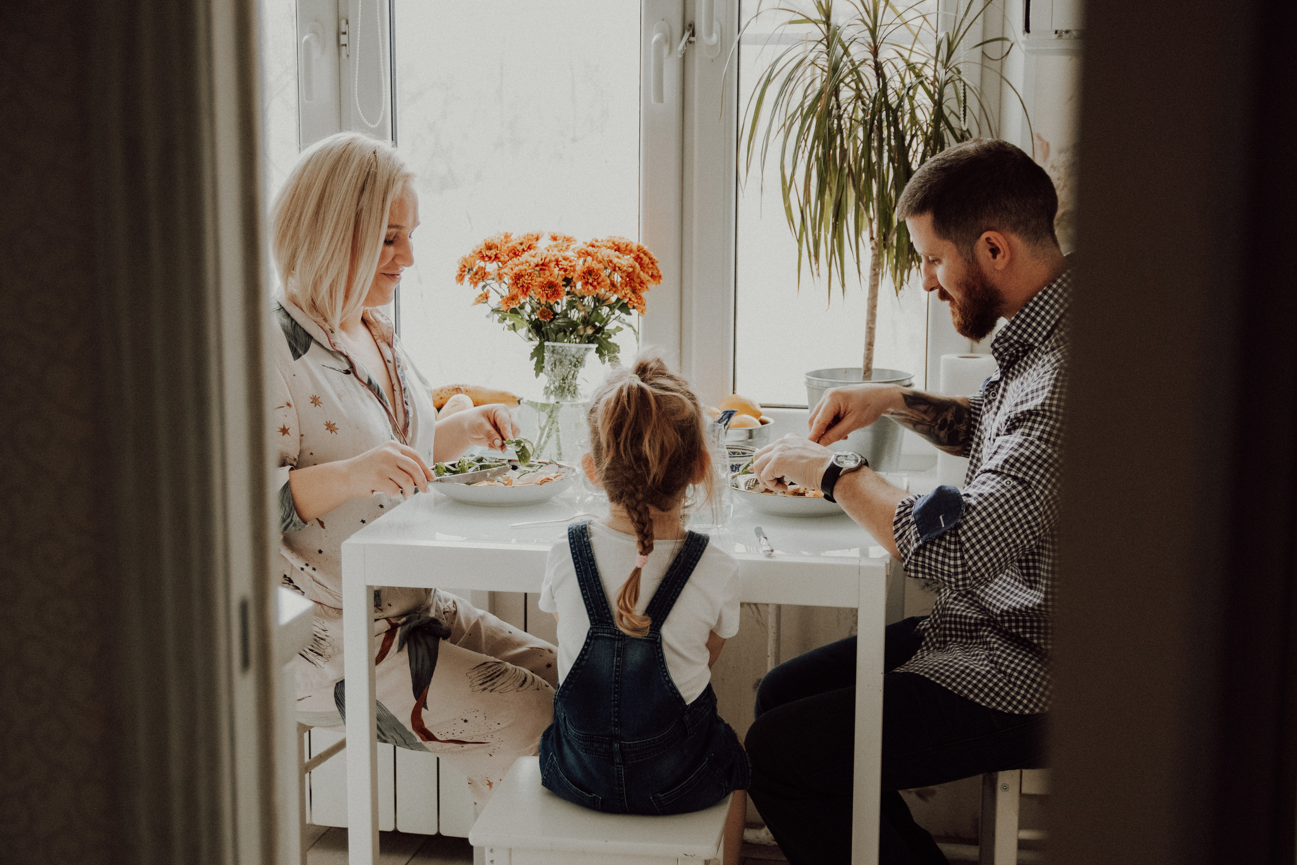 Три сердца и одно пушистое. Семейный фотограф в Москве