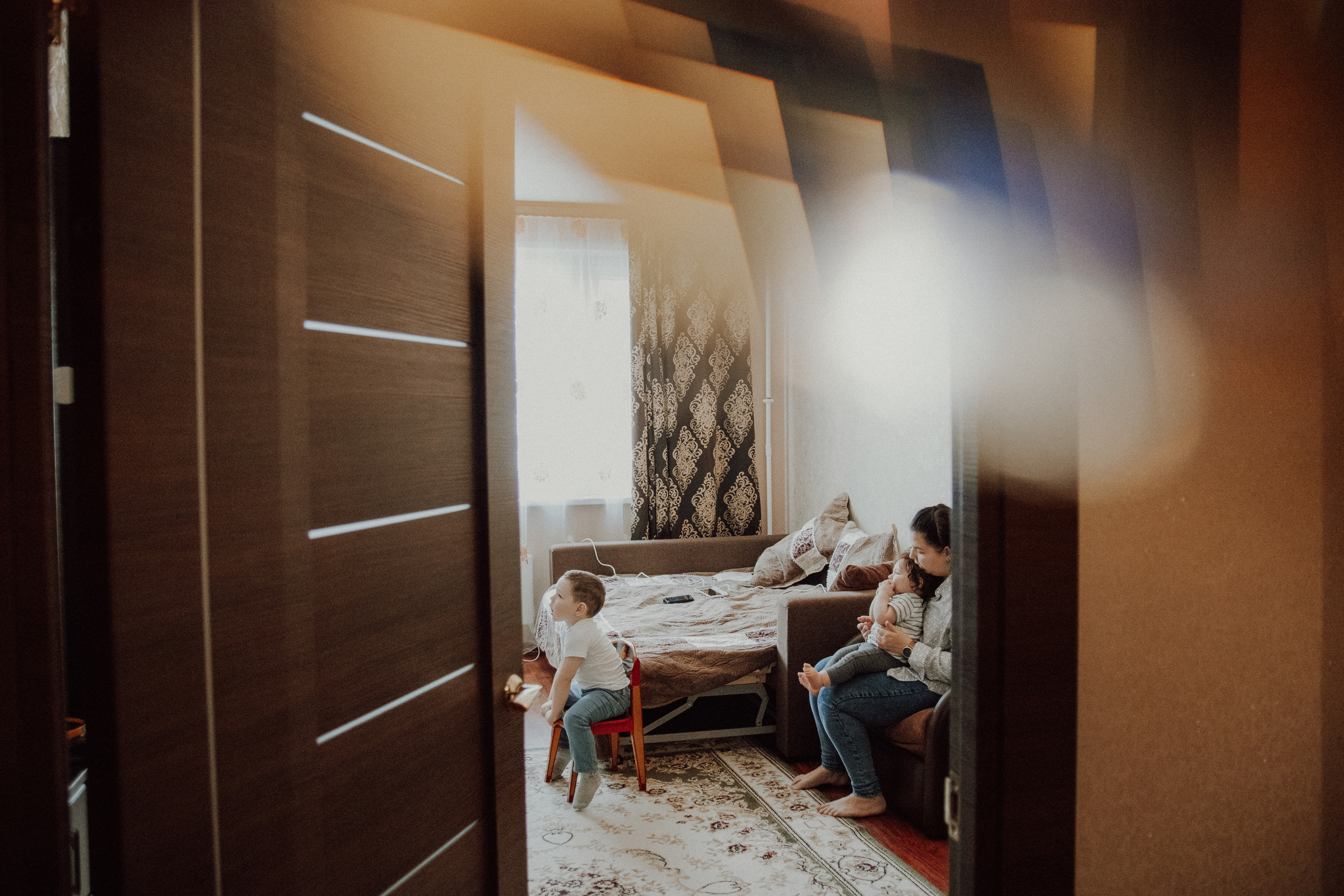 На восьмом этаже. Семейный фотограф в Москве