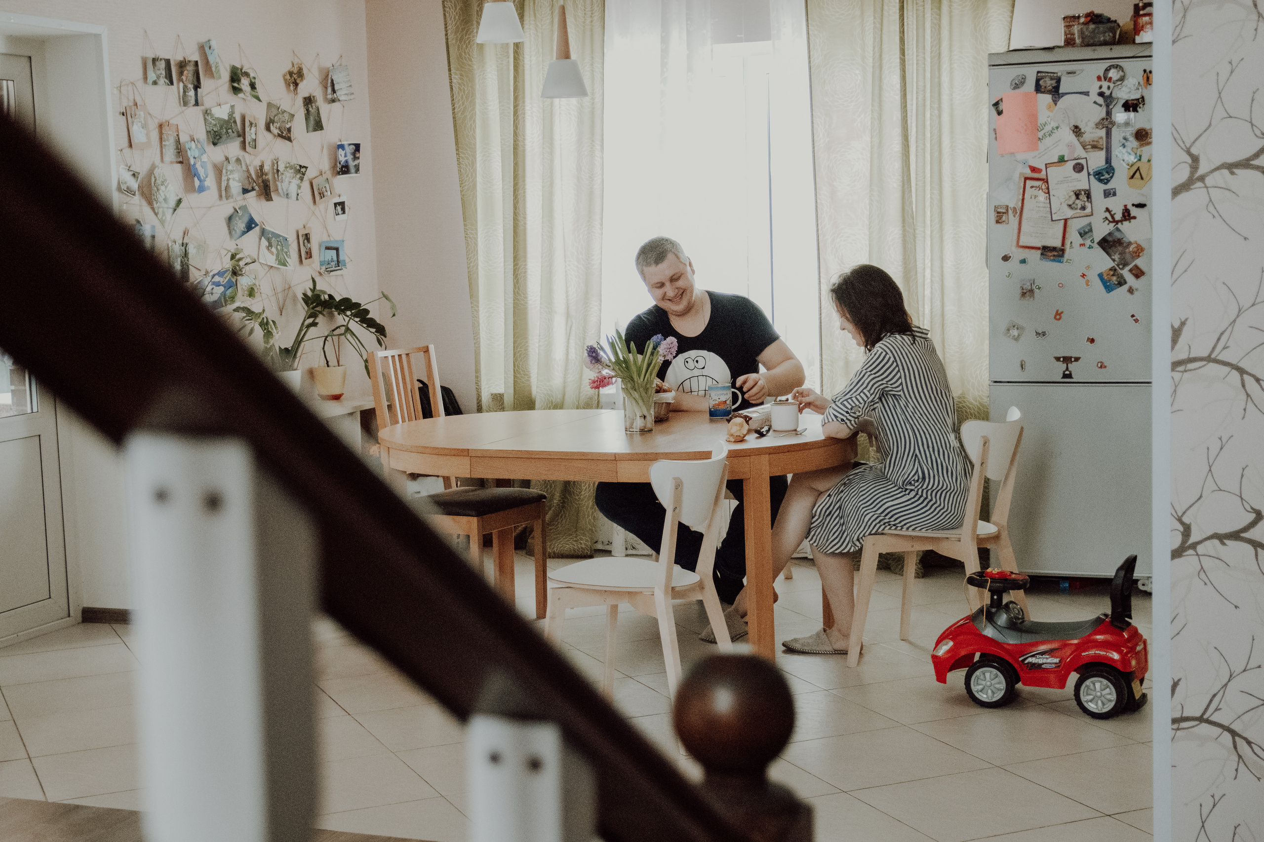 В доме с лестницей. Семейный фотограф в Москве