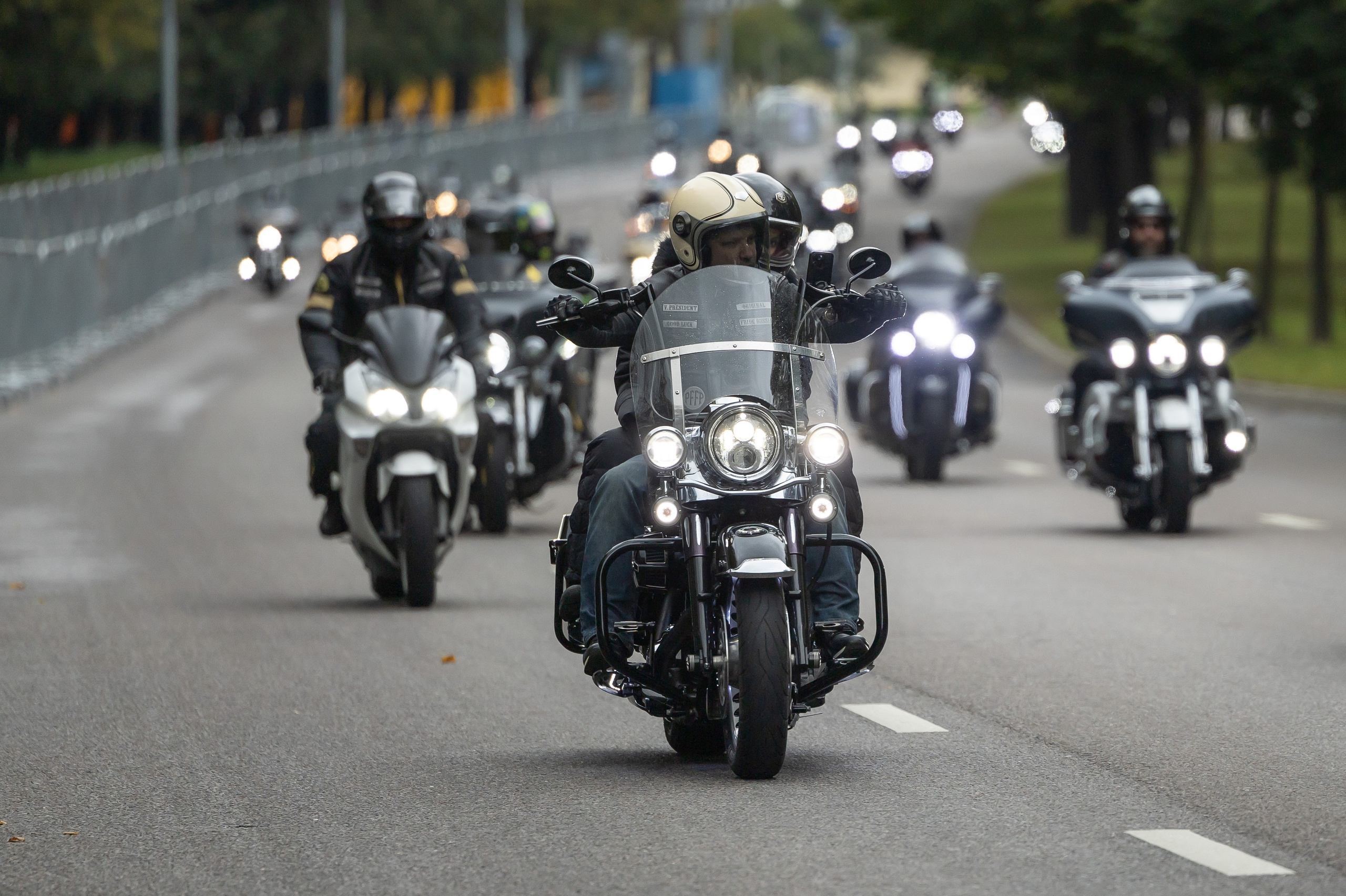 13-й Московский Мотофестиваль. Фотограф Владимир Охрименко