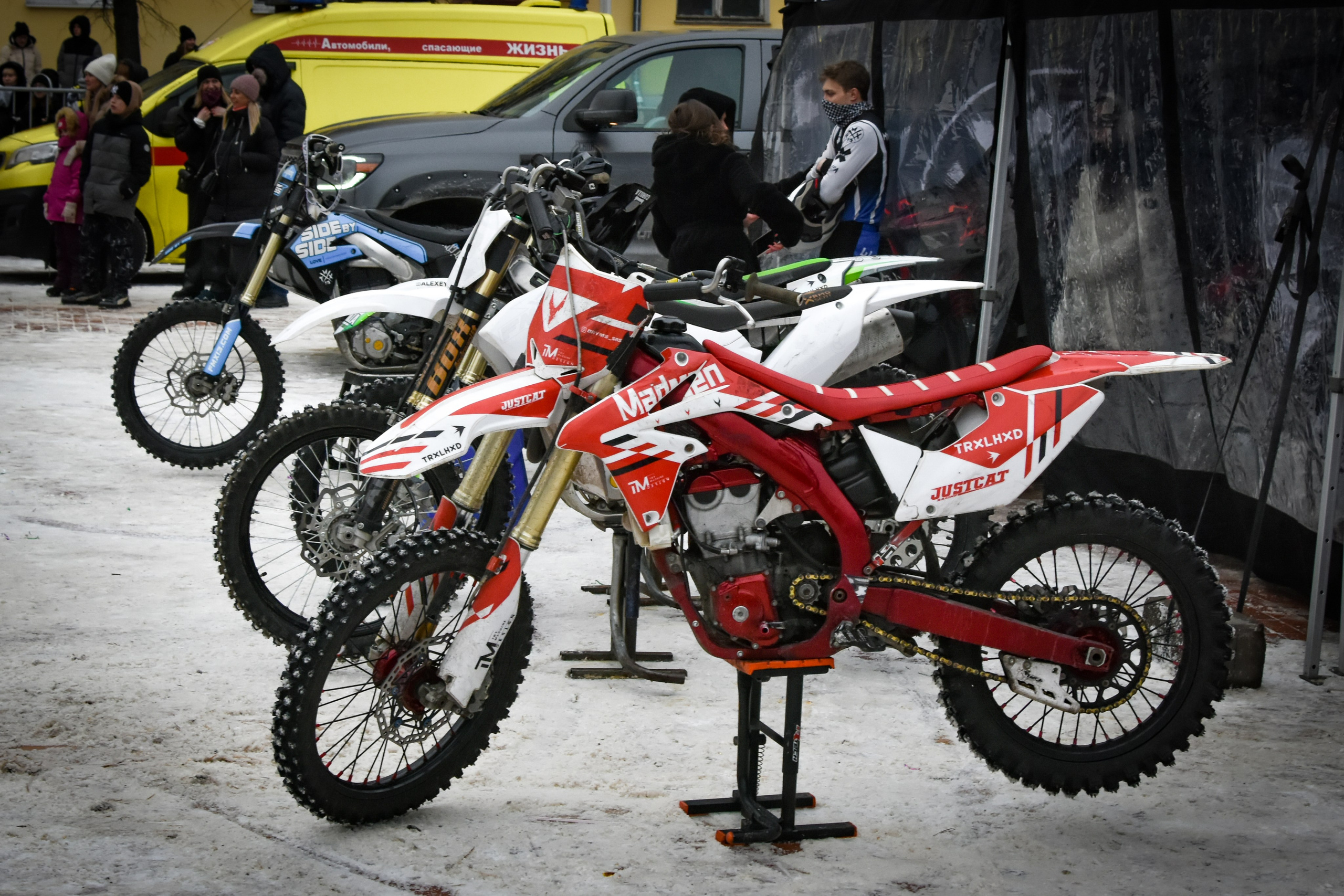 Мото-фристайл около Ледового — 06.01.2025. AlexFecto — галереи фотографий