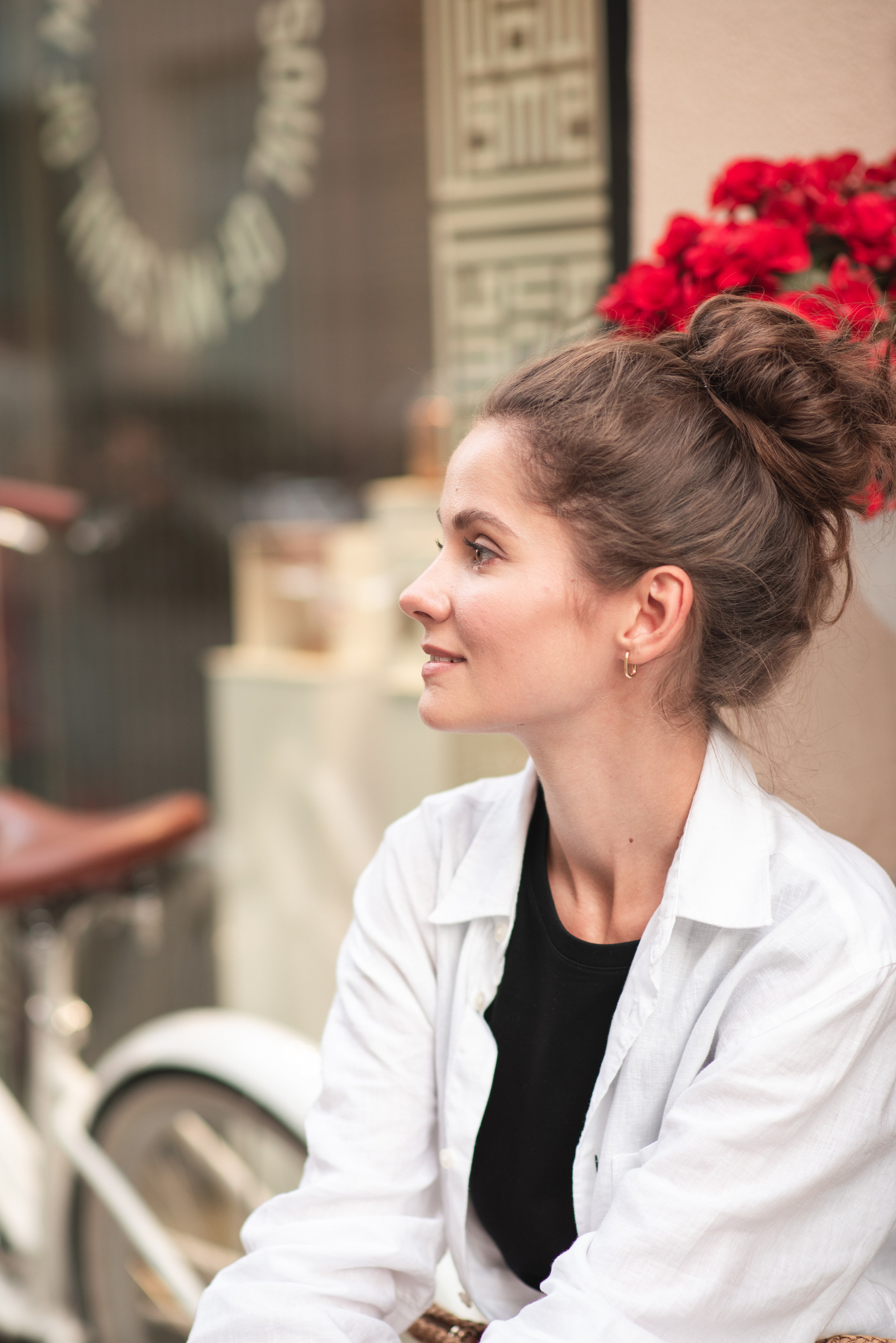 Идея для фотосессии на Патриарших прудах. Фотограф в Москве и Люберцах, Валя Шикулина