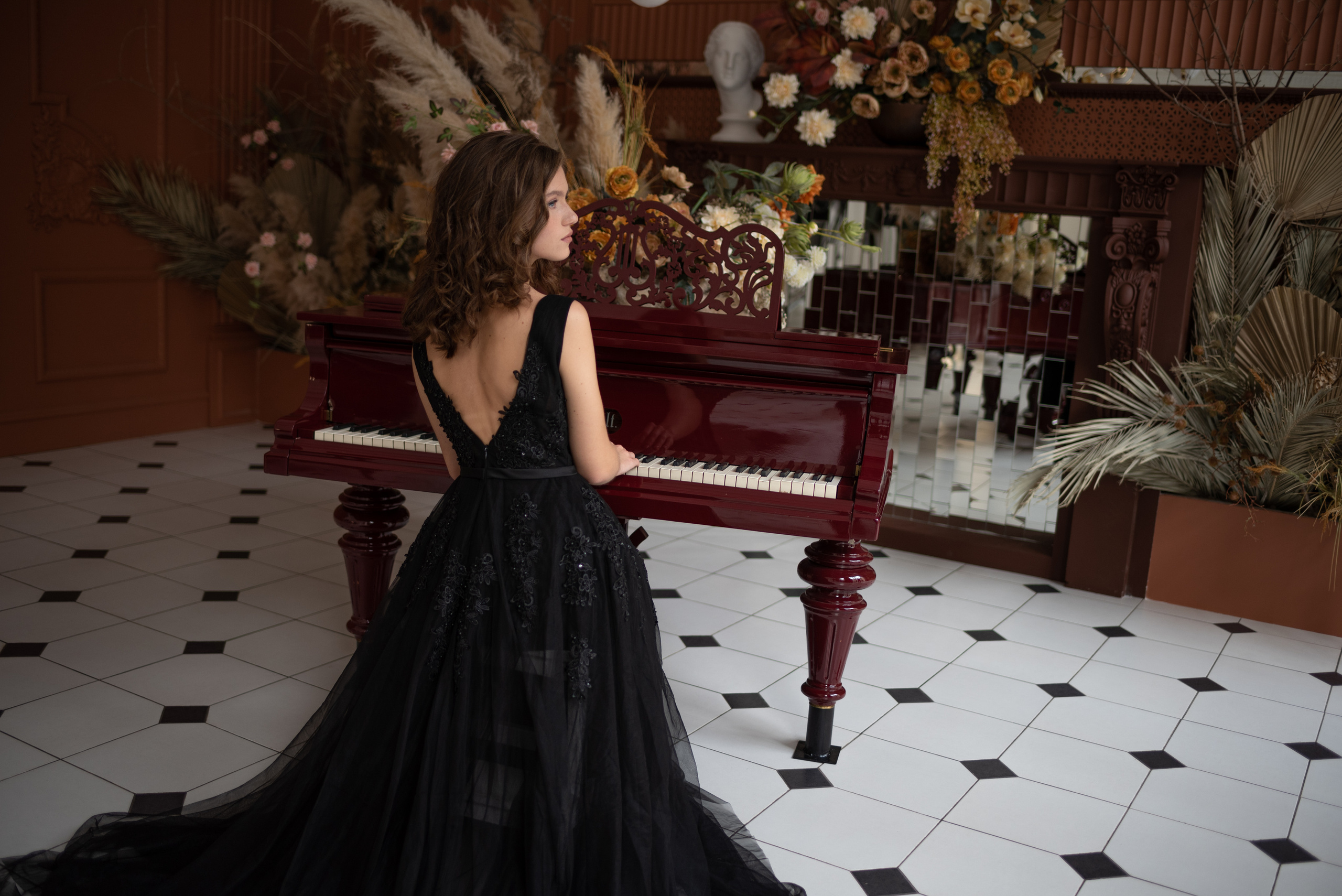 Фотосессия с роялем. Фотограф в Москве и Люберцах, Валя Шикулина