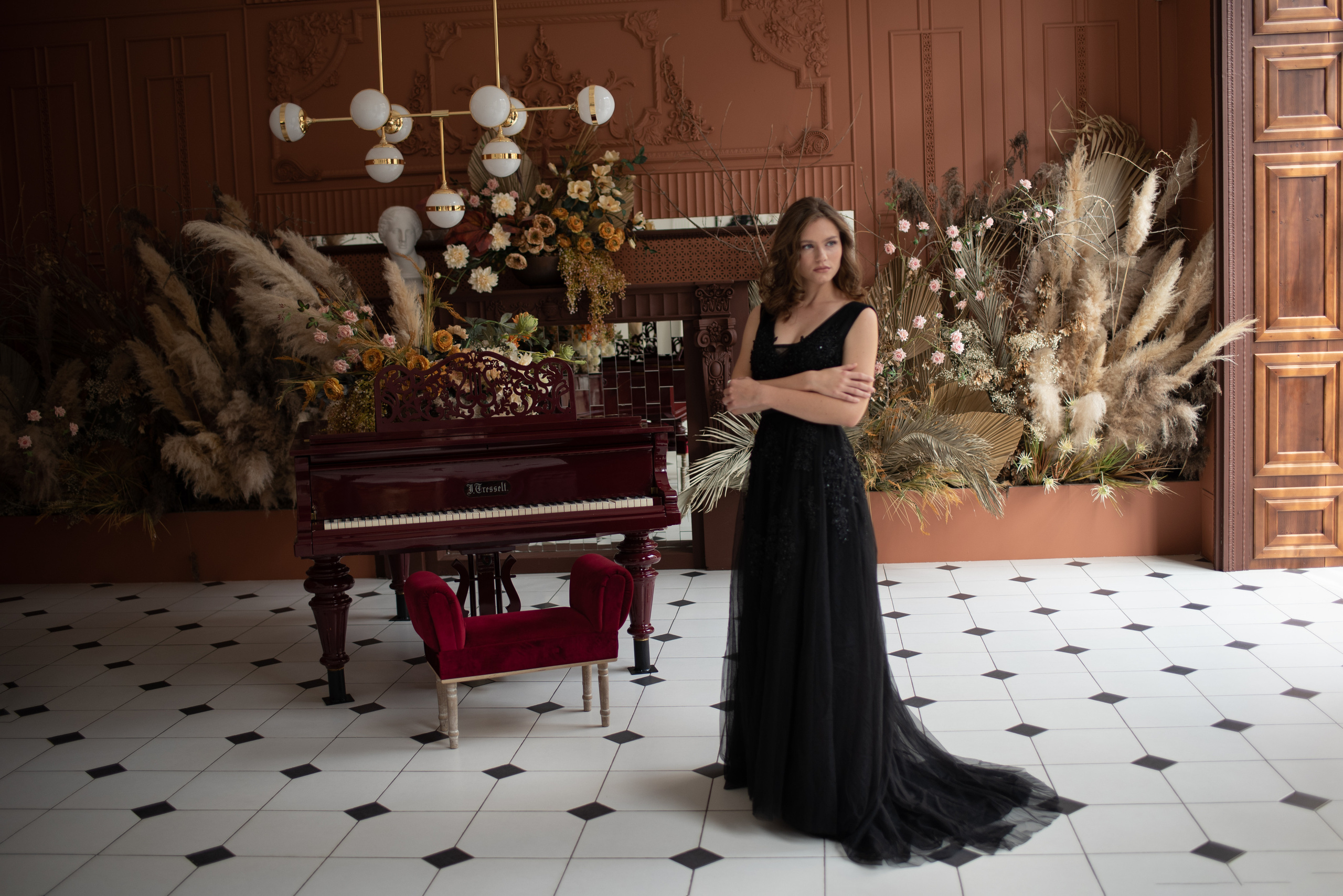 Фотосессия с роялем. Фотограф в Москве и Люберцах, Валя Шикулина