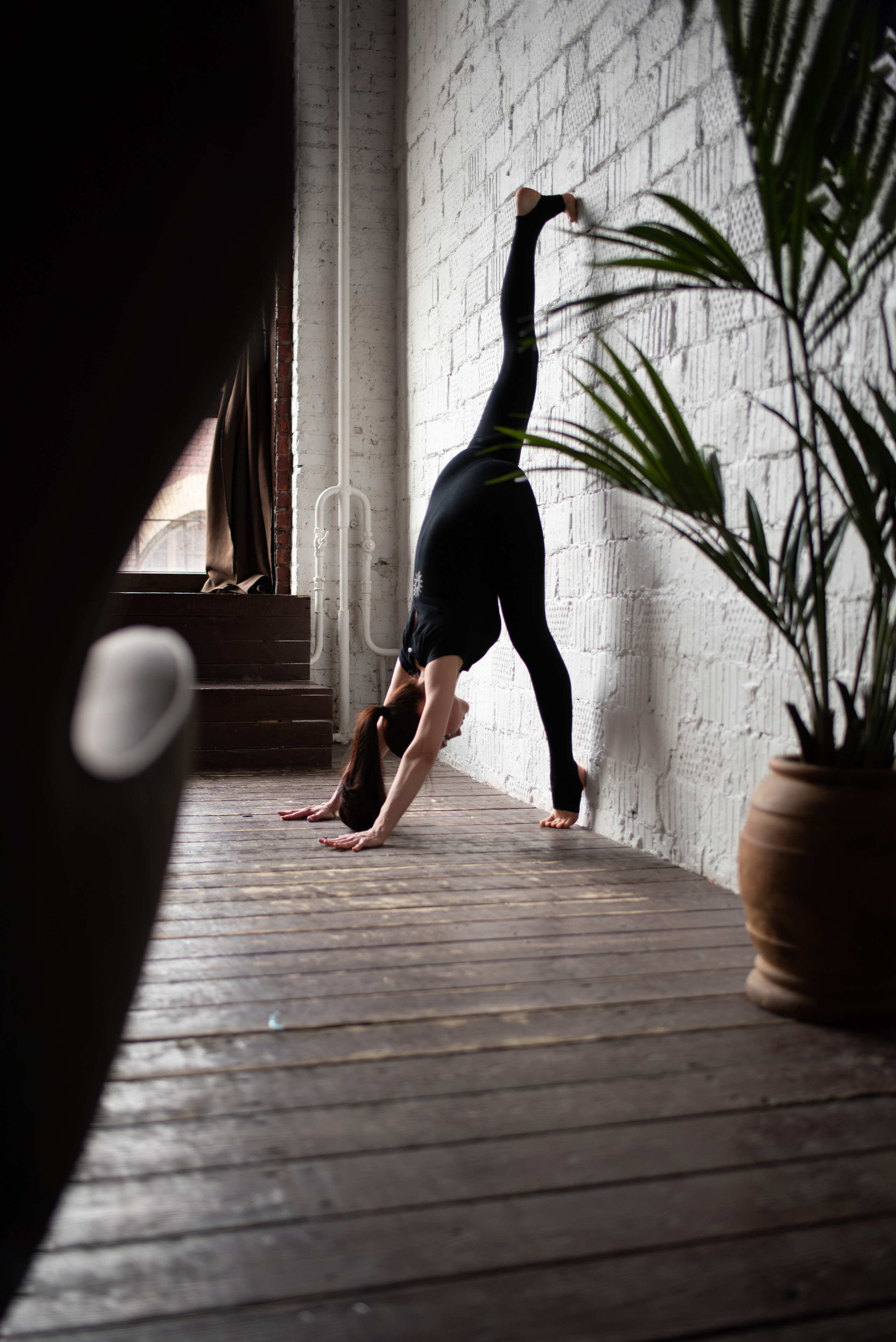 Профессиональная фотосессия для инструктора по йоге. Фотограф в Москве и Люберцах, Валя Шикулина