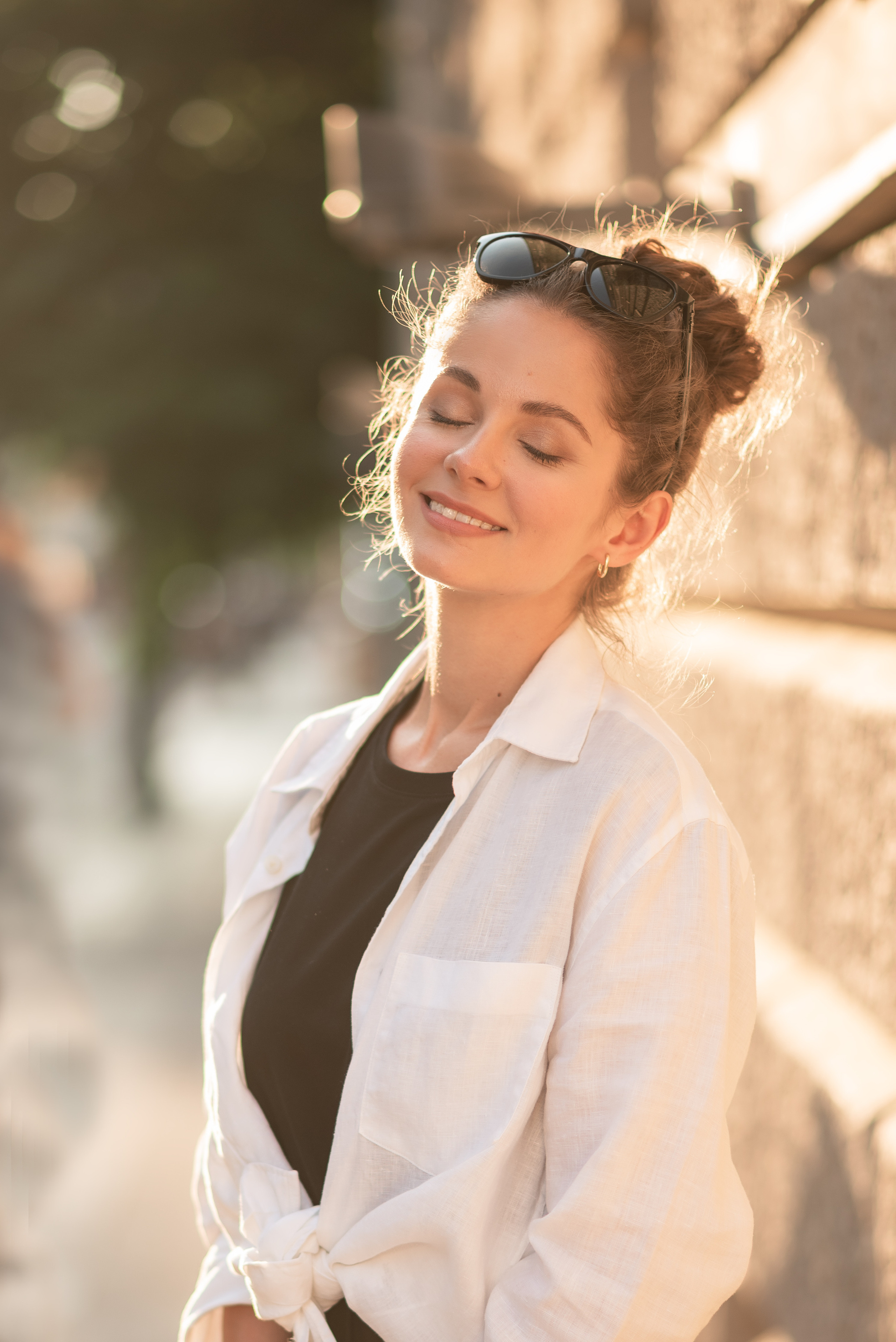 Идея для фотосессии на Патриарших прудах. Фотограф в Москве и Люберцах, Валя Шикулина