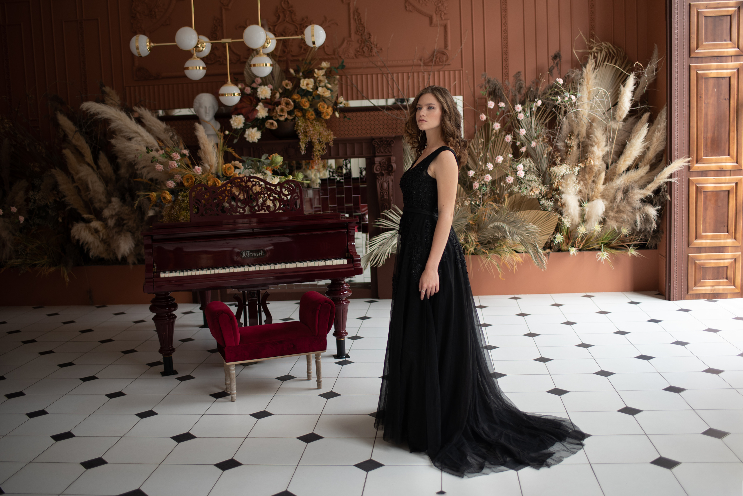 Фотосессия с роялем. Фотограф в Москве и Люберцах, Валя Шикулина