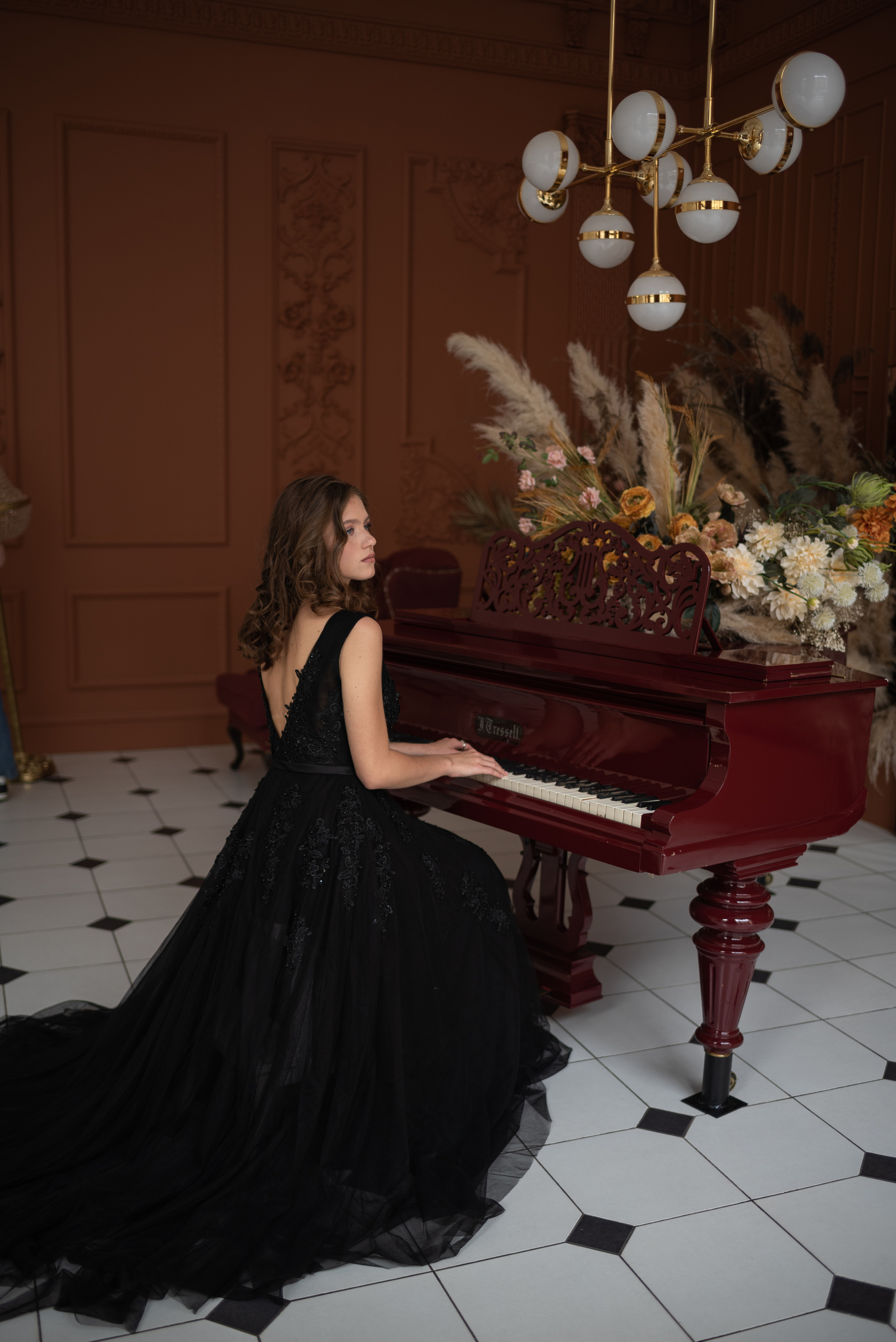 Фотосессия с роялем. Фотограф в Москве и Люберцах, Валя Шикулина