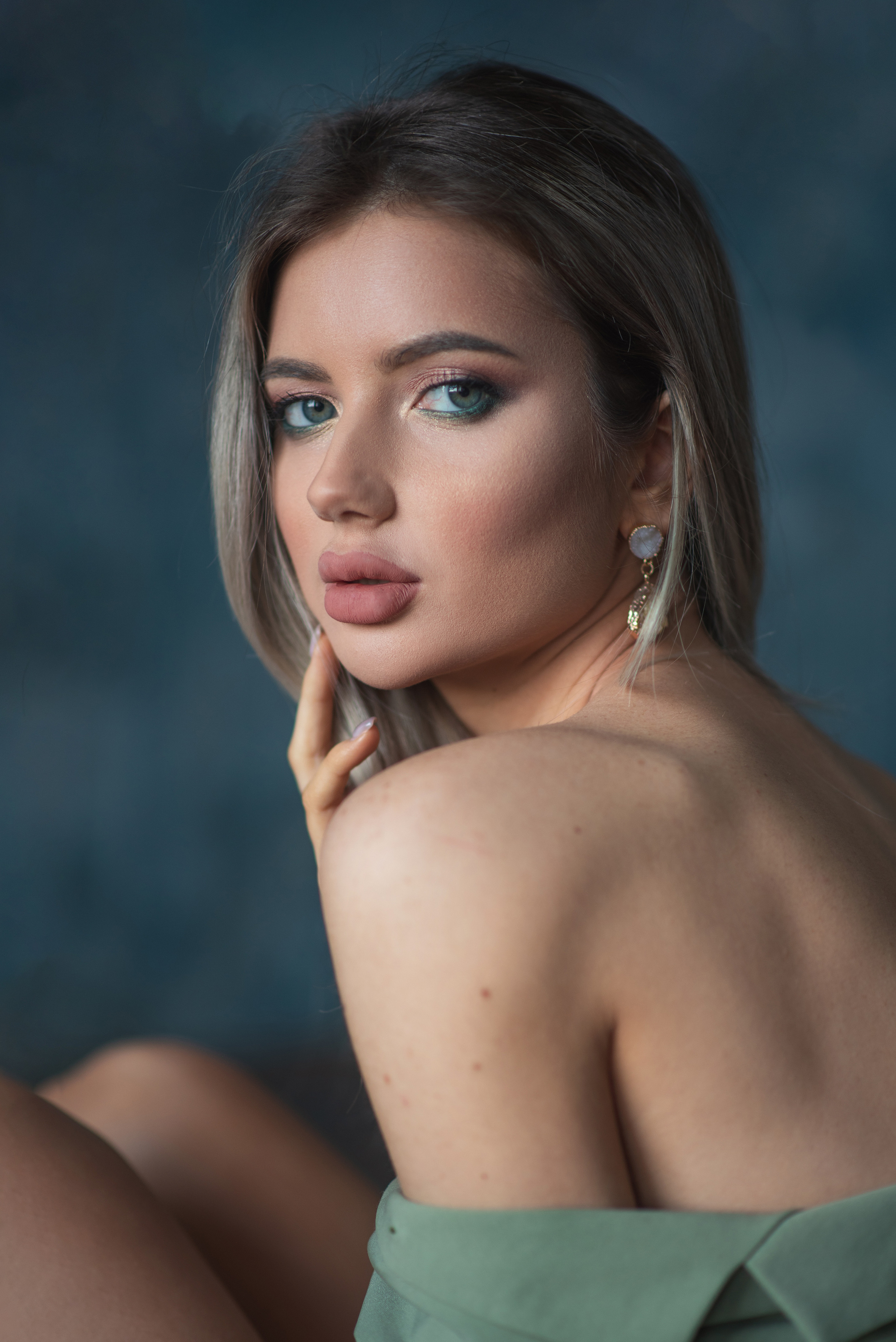 Крупный портрет, индивидуальная фотосессия в Москве