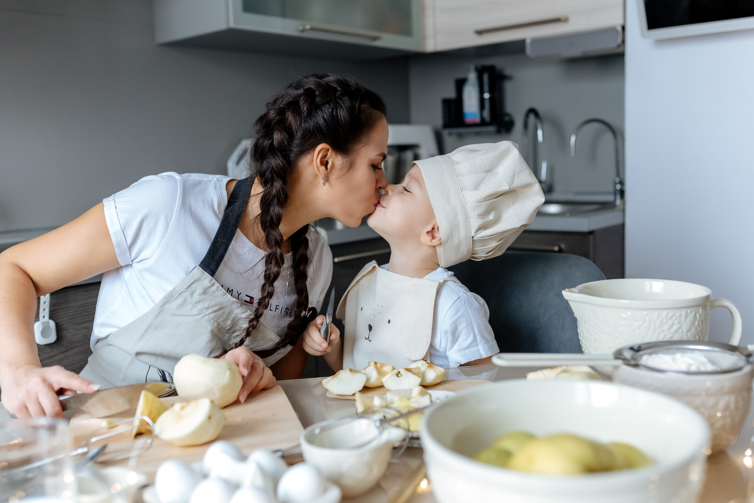 Тамара и Даня. Готовим вместе!. Профессиональный фотограф, Москва |Видное Елена Елизарова