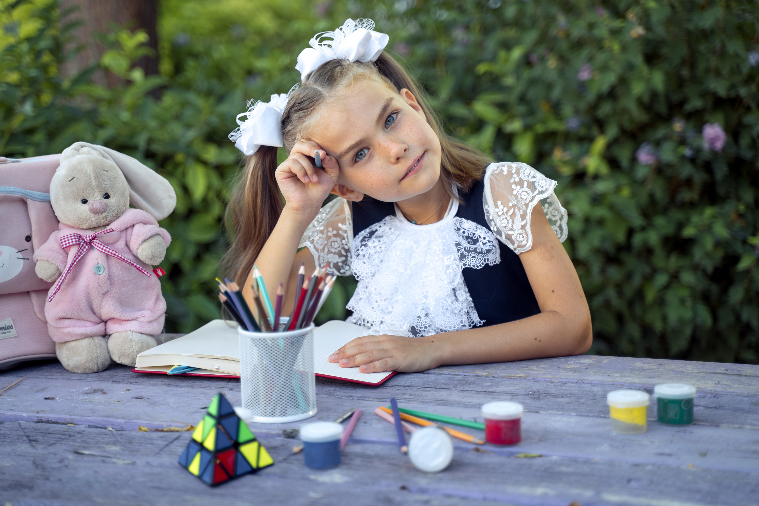 Back-to-School Photo Project. Family Photographer Ksenia Kos