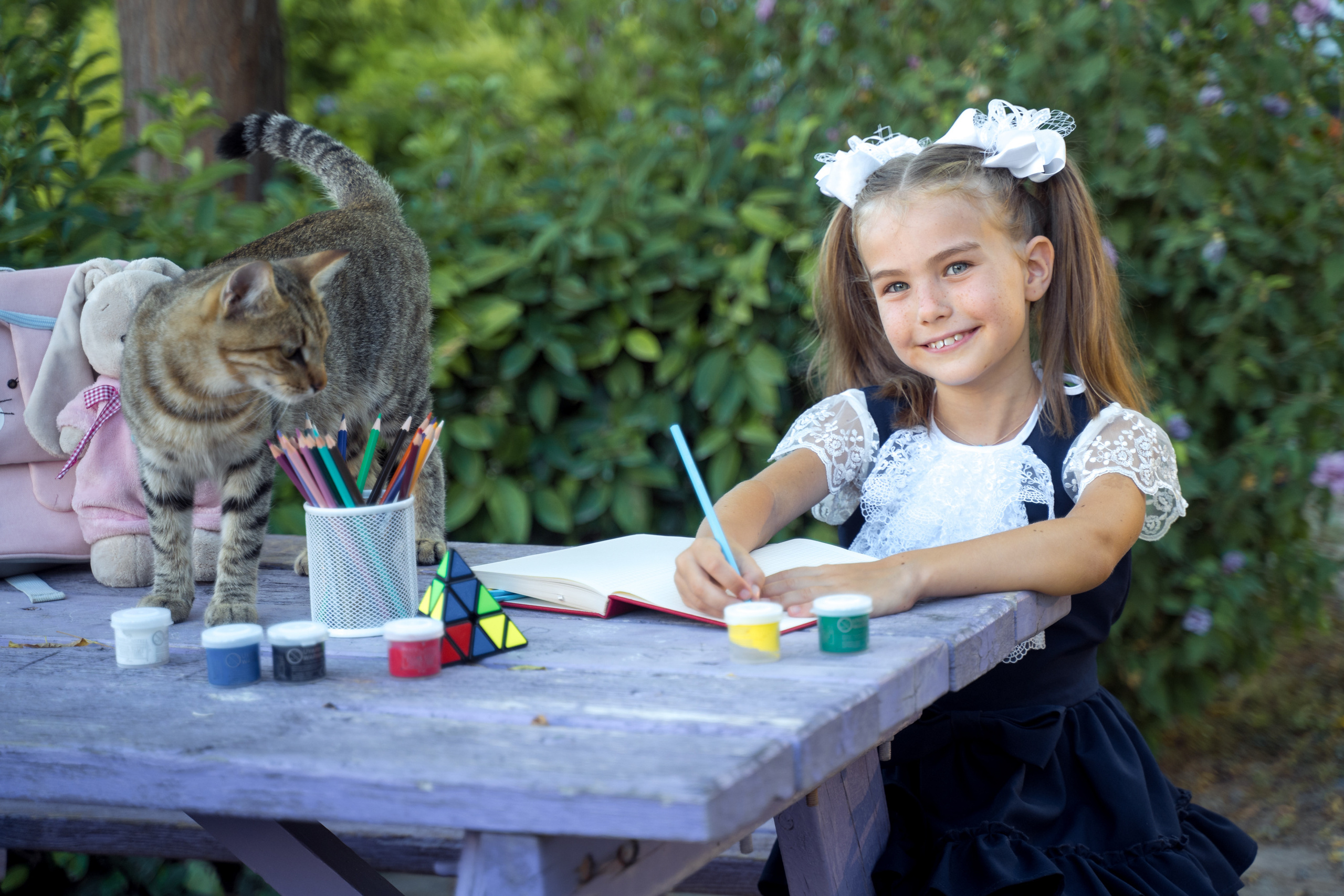 Back-to-School Photo Project. Family Photographer Ksenia Kos