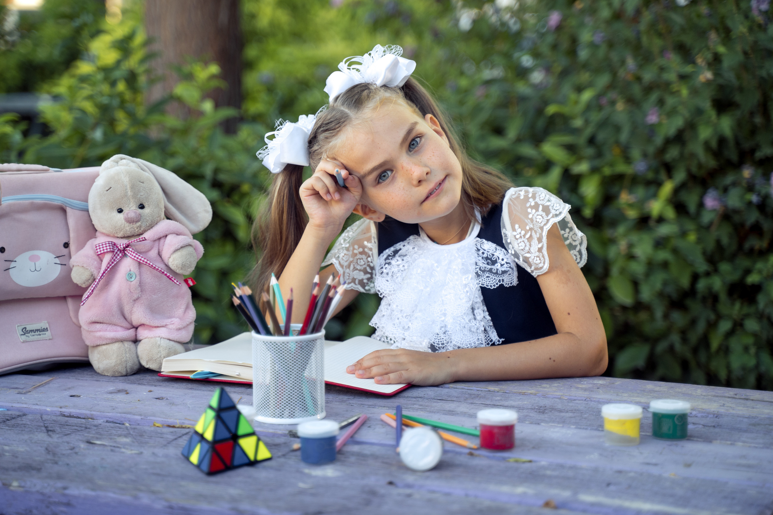 Back-to-School Photo Project. Family Photographer Ksenia Kos