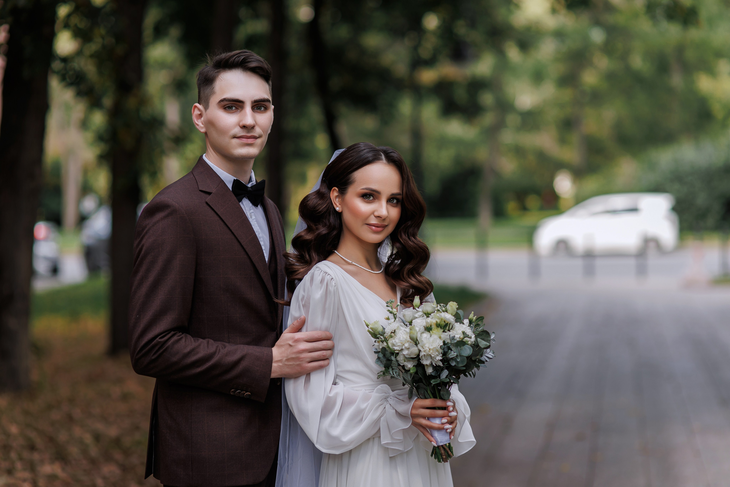 Екатерина и Денис. Свадебный фотограф в Омске Яна Савина