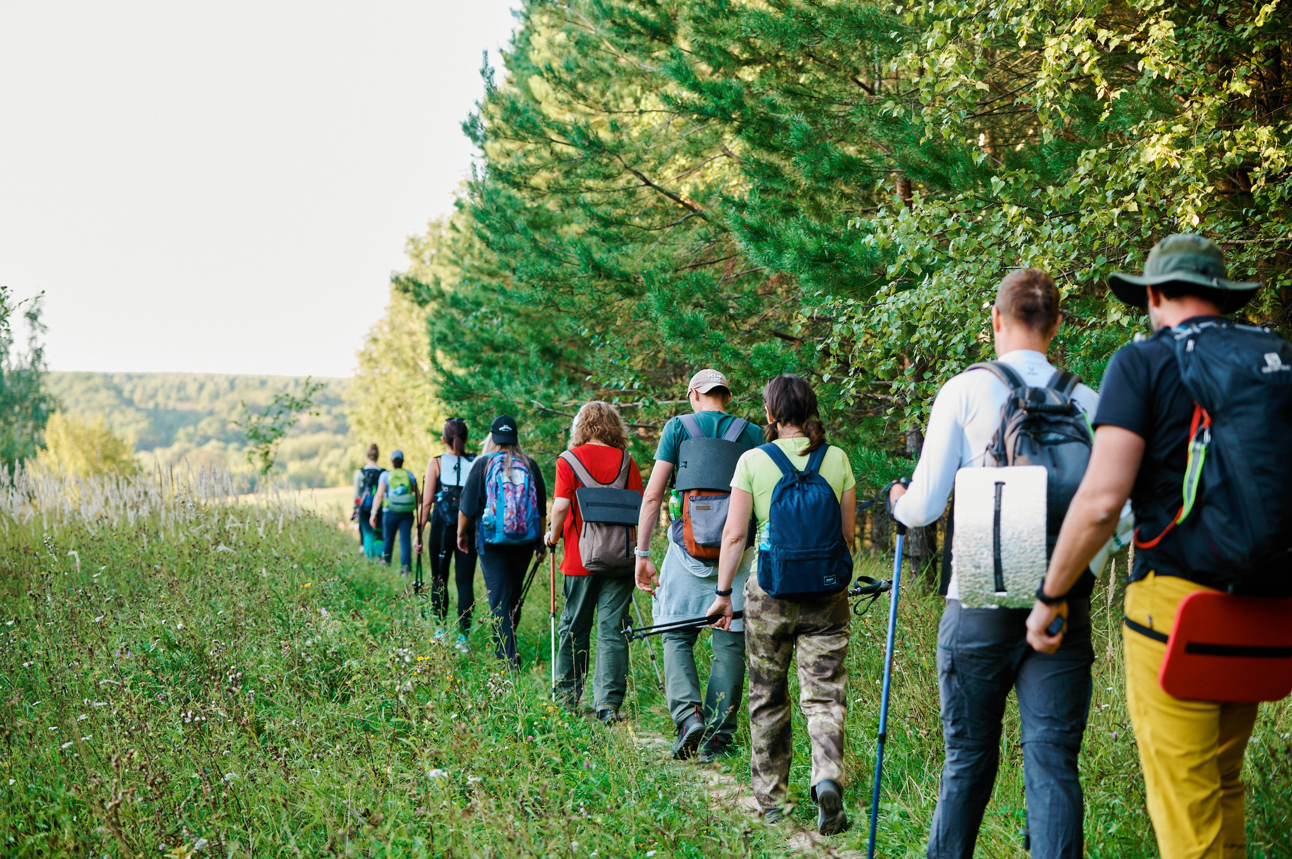 30 км Путь Героя Треккинг по Волжской тропе. Коммерческий фотограф в Казани Ксения Добролюбова