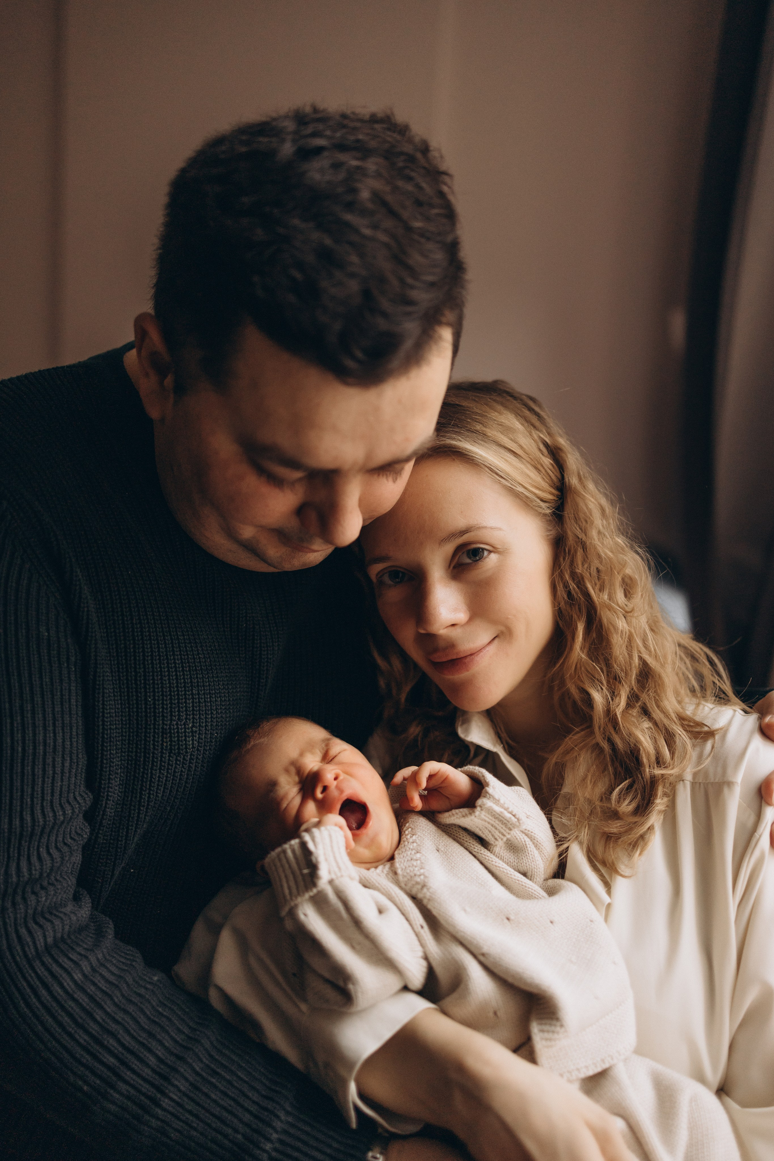 Мирон 1 неделька. Семейный и детский фотограф, женский портрет Москва Светлана Мертикова