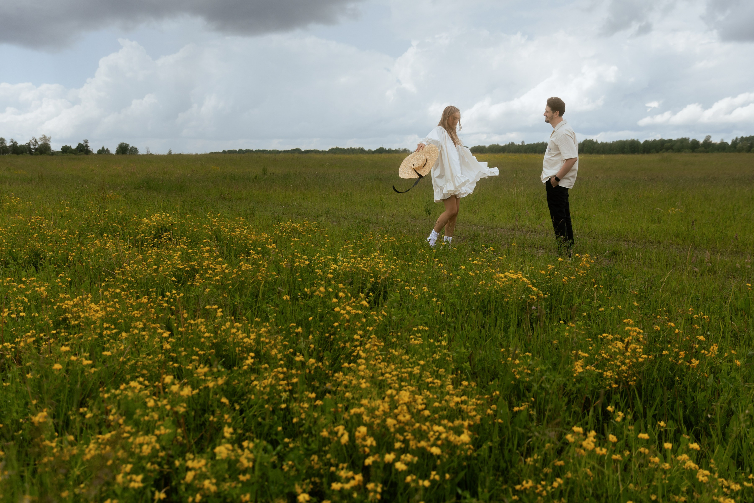 Надя и Вова, современная классика за городом, СПб. Фотограф в Москве Екатерина Черненко