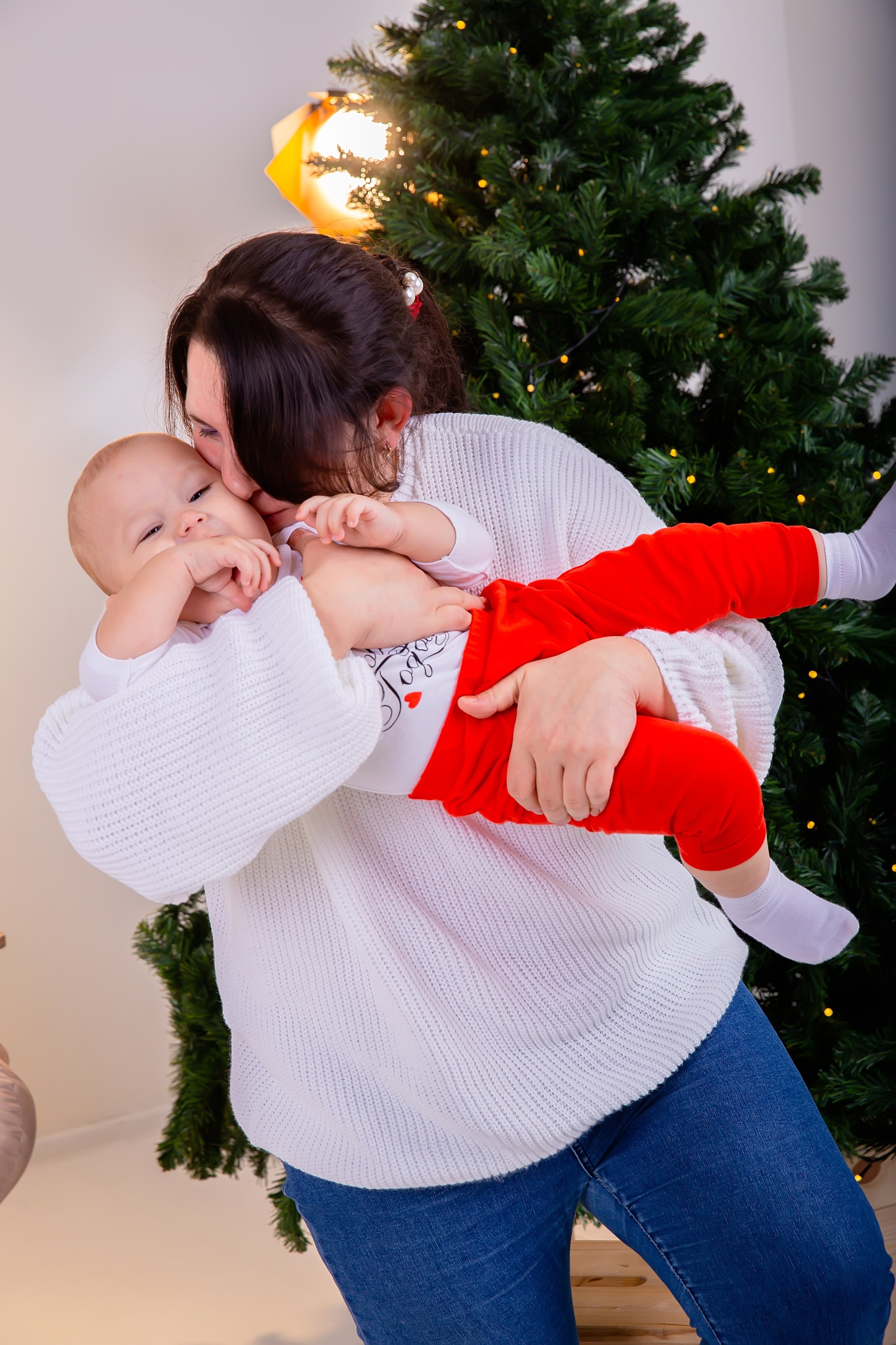 Новогодняя семьей. Школьный и детский фотограф Старожилово