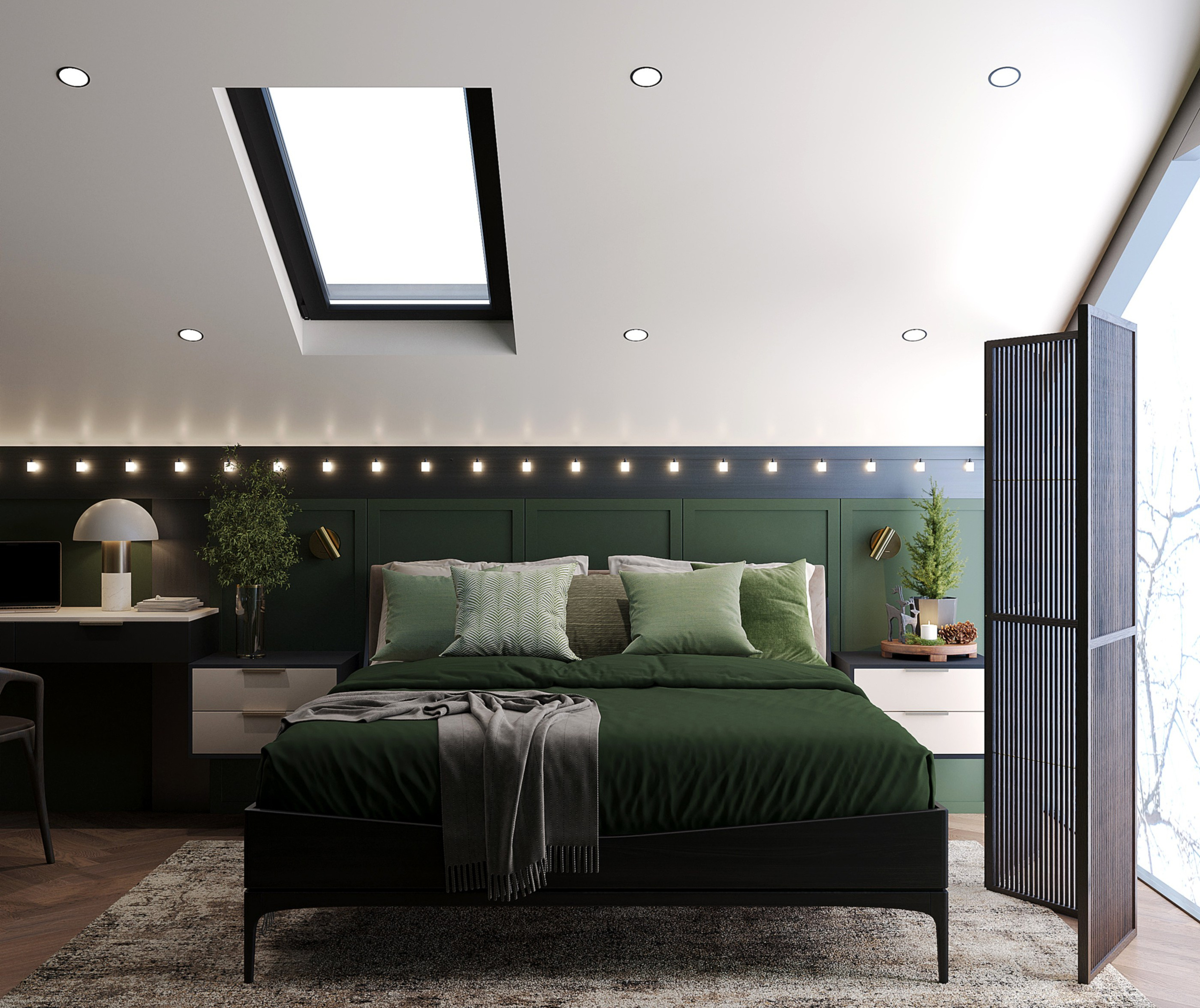 Проект Фахверк Омск. Студия дизайна интерьера Лактионовой Елены