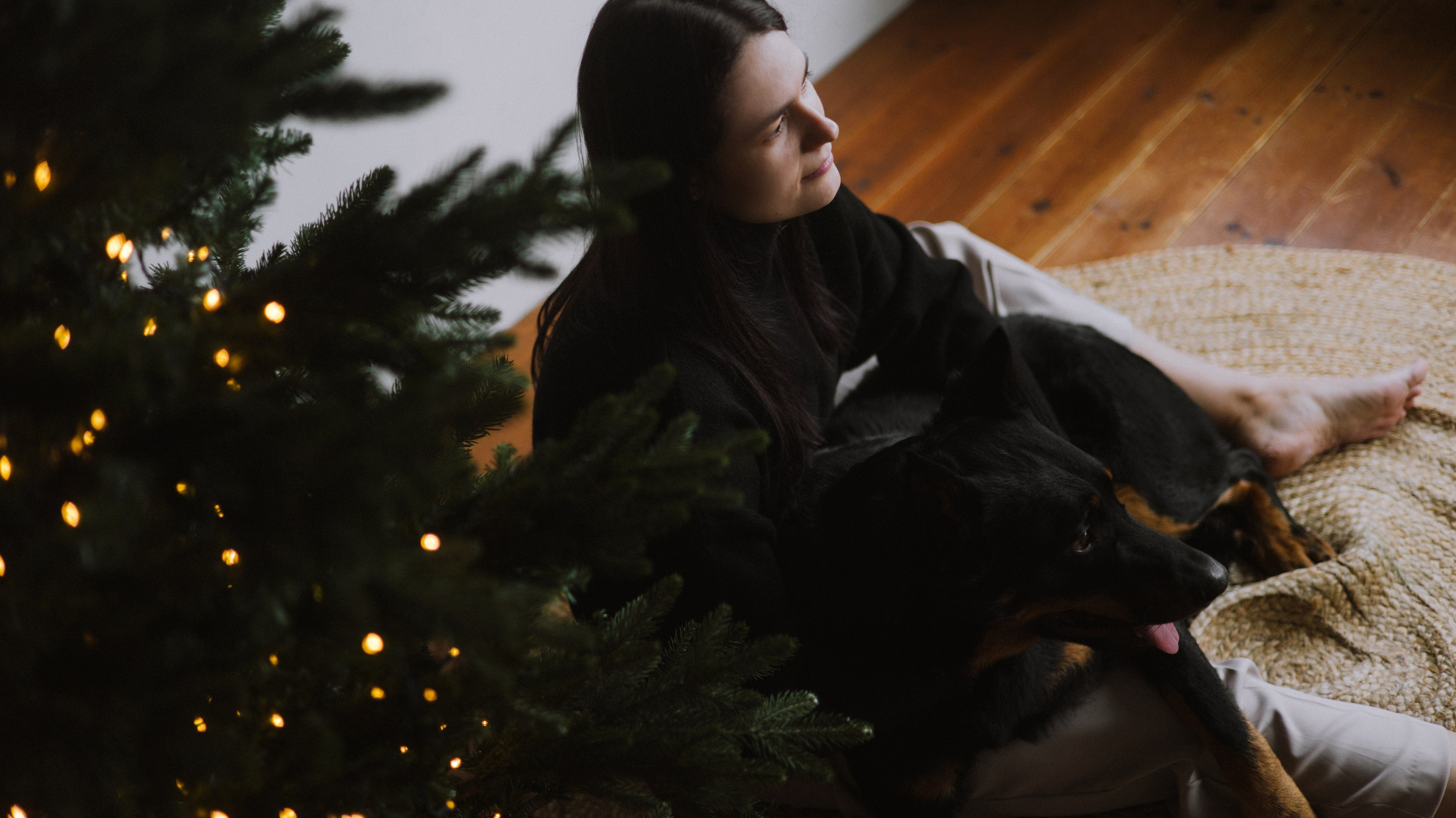 Полина и Зевс. Фотограф-анималист Богданова Полина