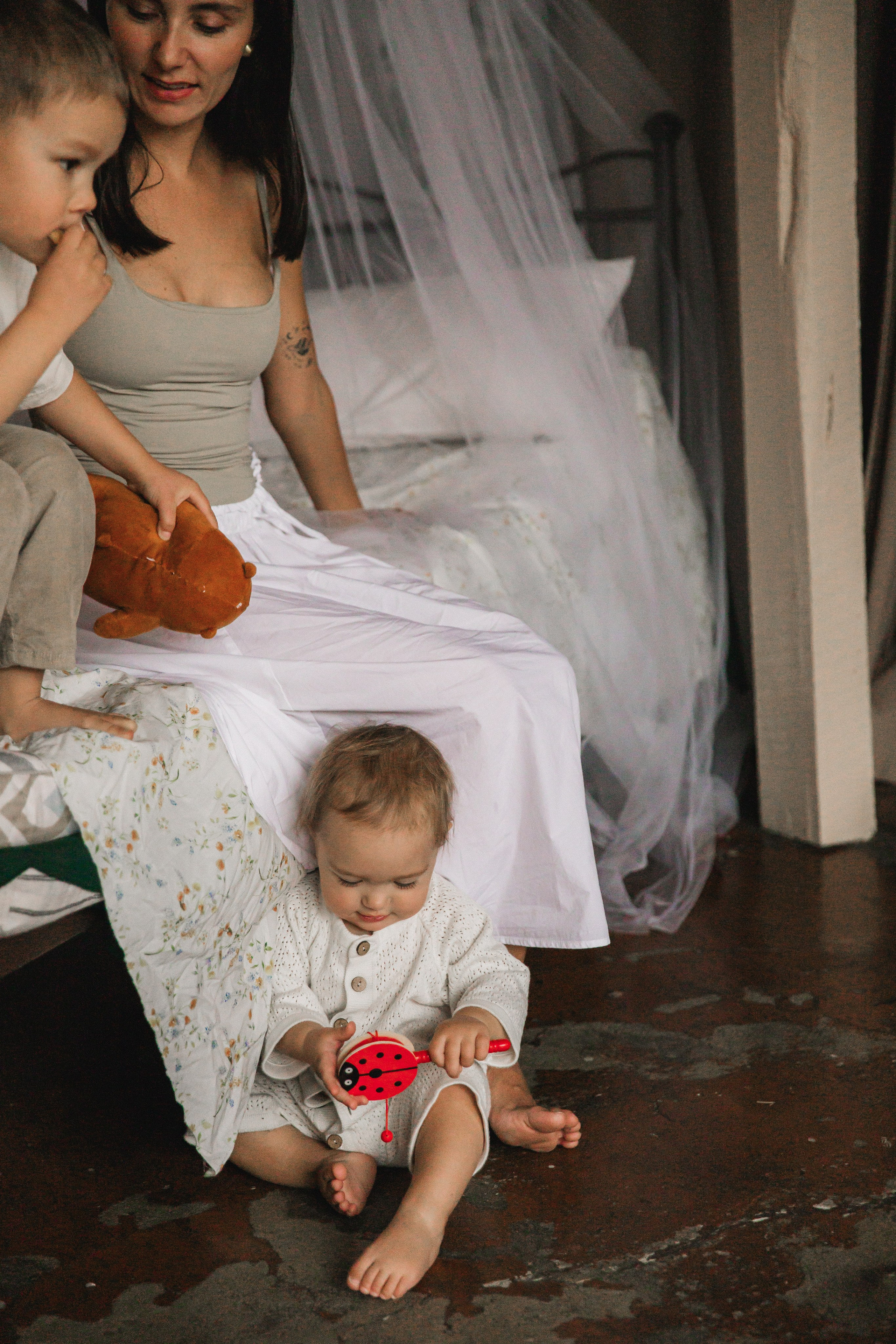 Анна, Григорий и детки. Фотограф Анастасия Петрова