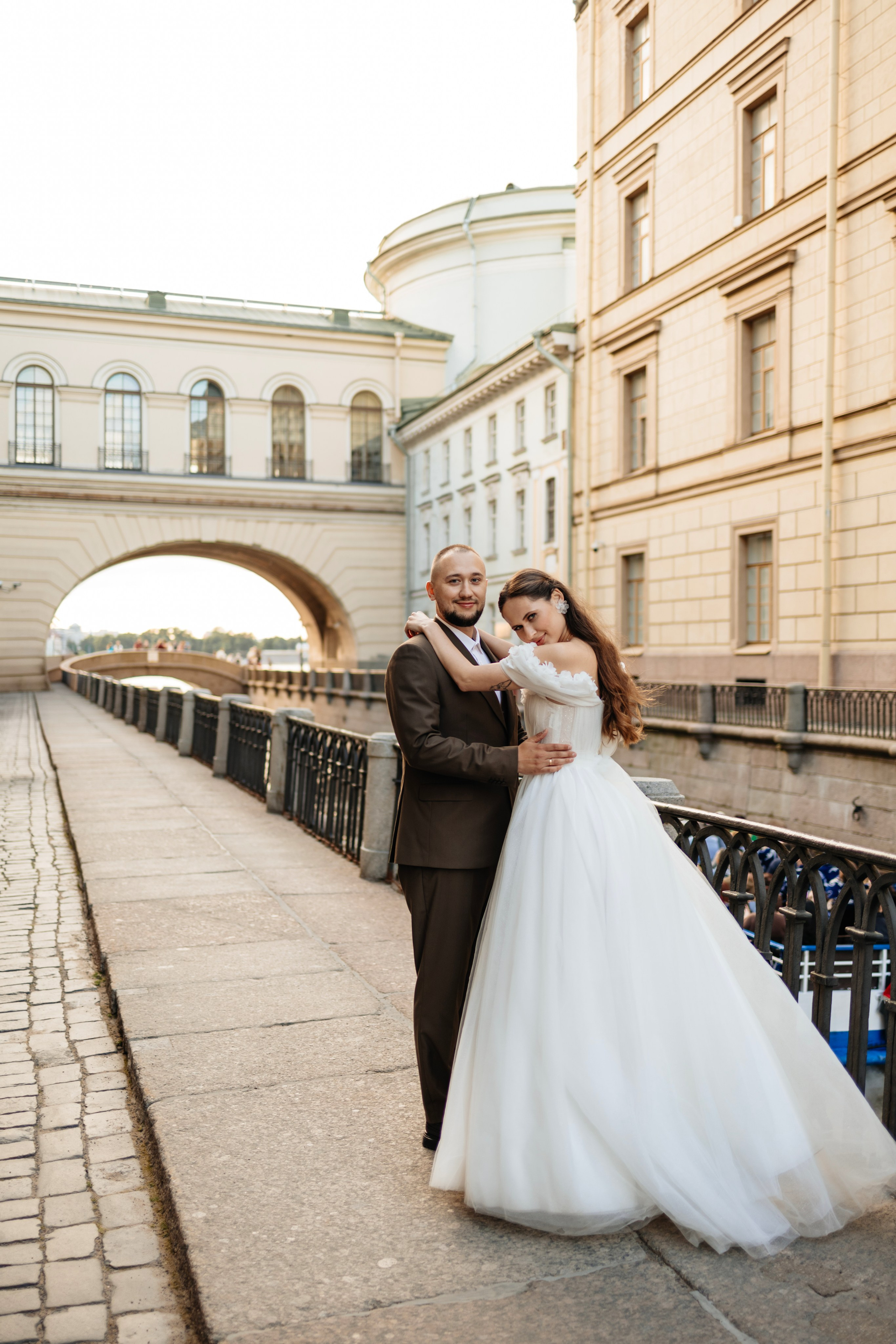 Руслан и Виолетта — Исаакий, Зимняя канавка. Боженова Елена фотограф Санкт-Петербург